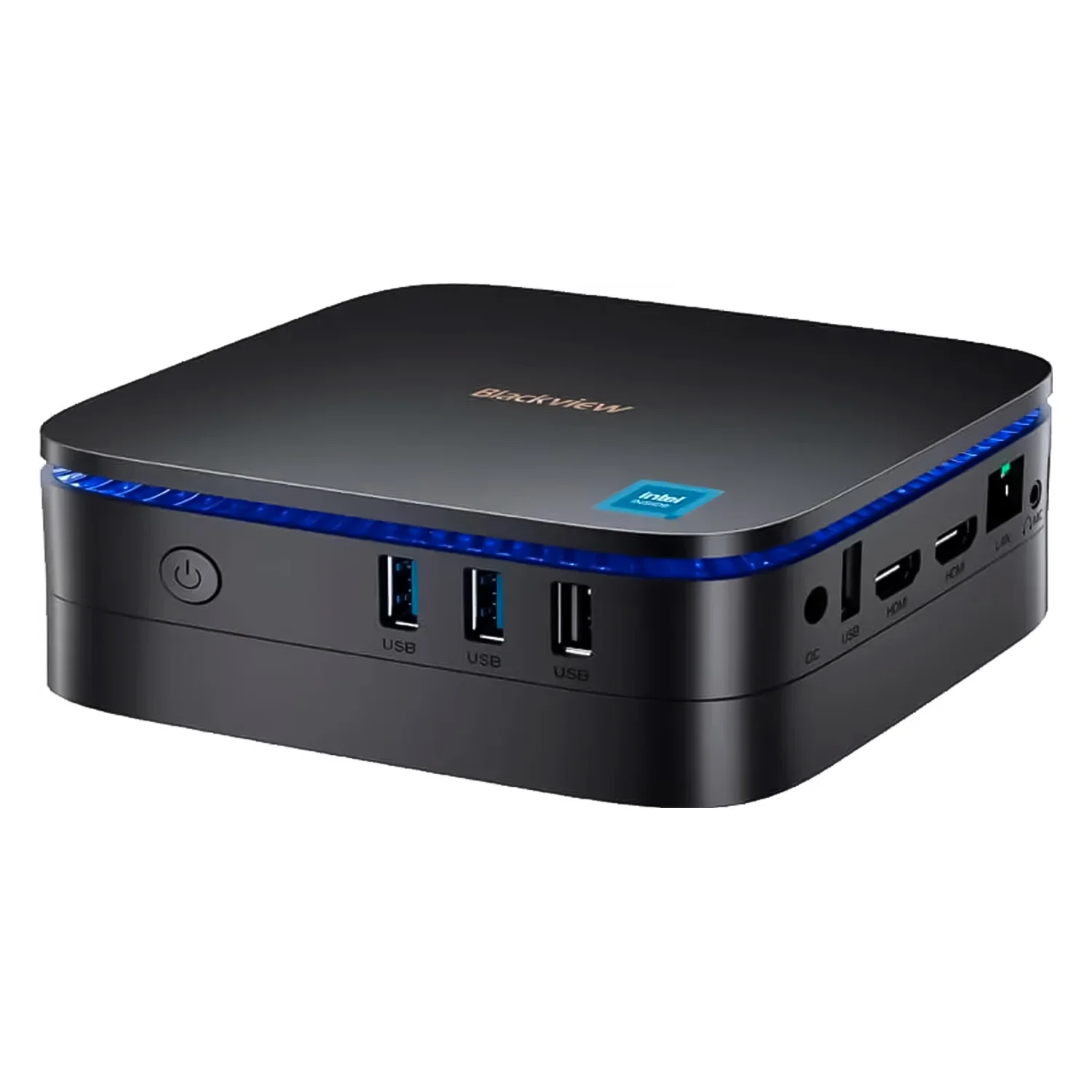 Mini PC Blackview MP60 Intel Twin Lake N150 512GB SSD 16GB RAM - Preto