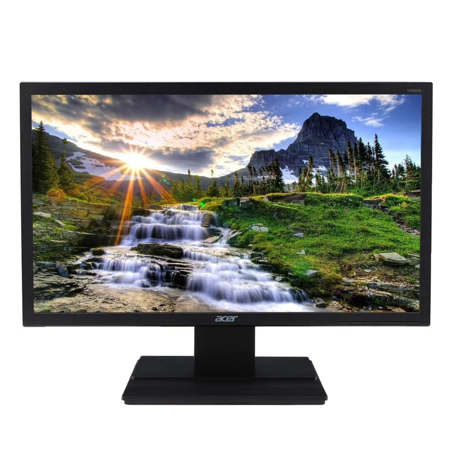Monitor Acer Vero V206HQL 20" Full HD 60Hz HDMI VGA - Preto