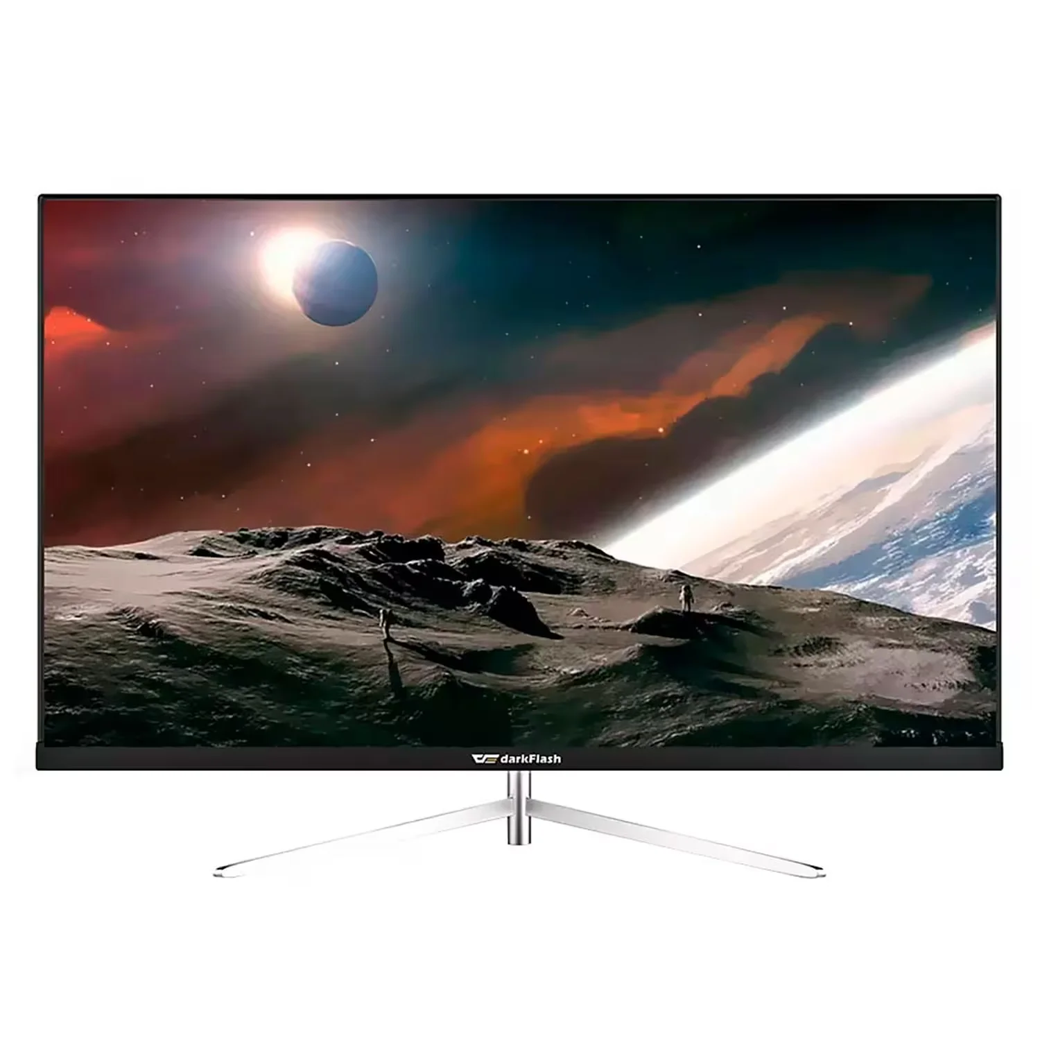Monitor darkFlash KU248SA 23.8" Full HD 75Hz VGA HDMI - Preto