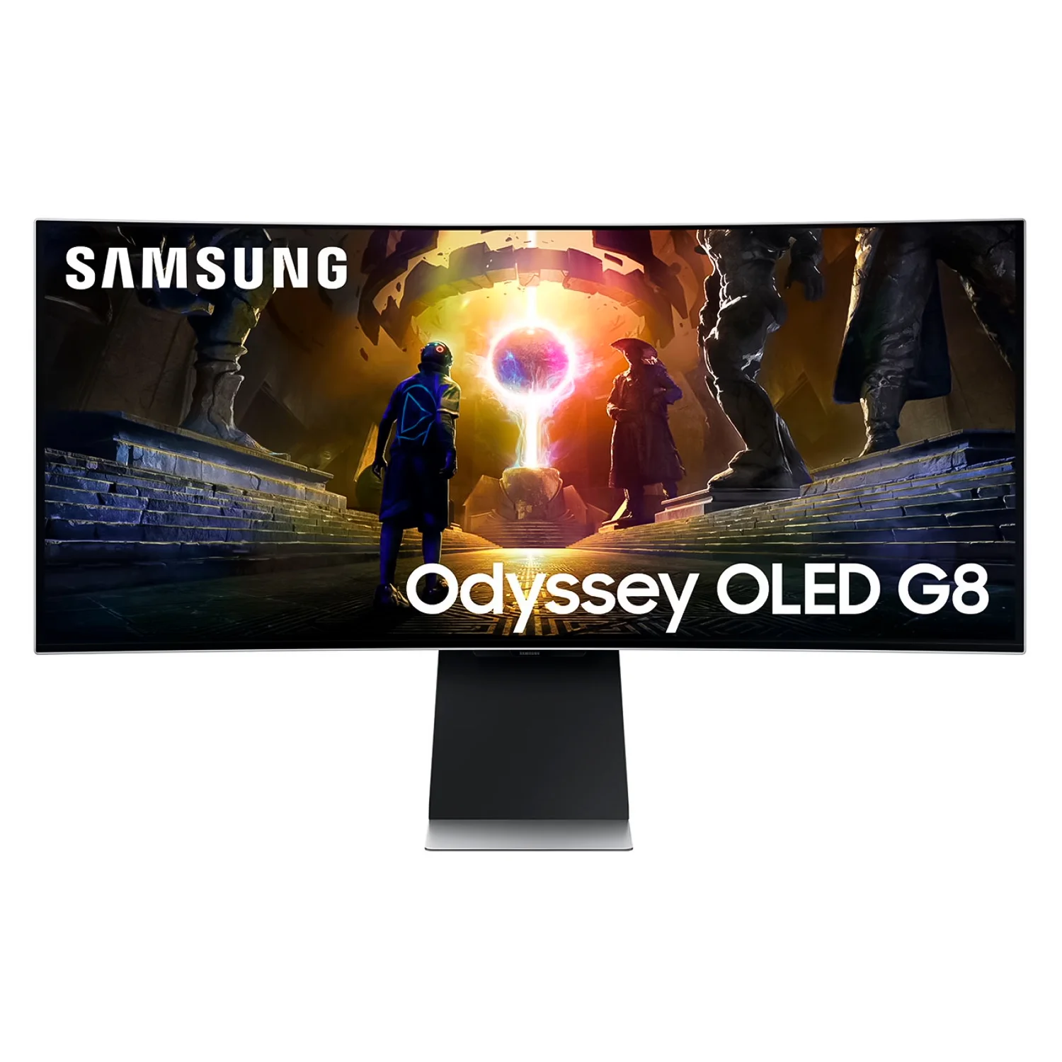 Monitor Gamer Samsung LS34DG856SNXZA 34" Oled WQHD Curved 175Hz - Preto
