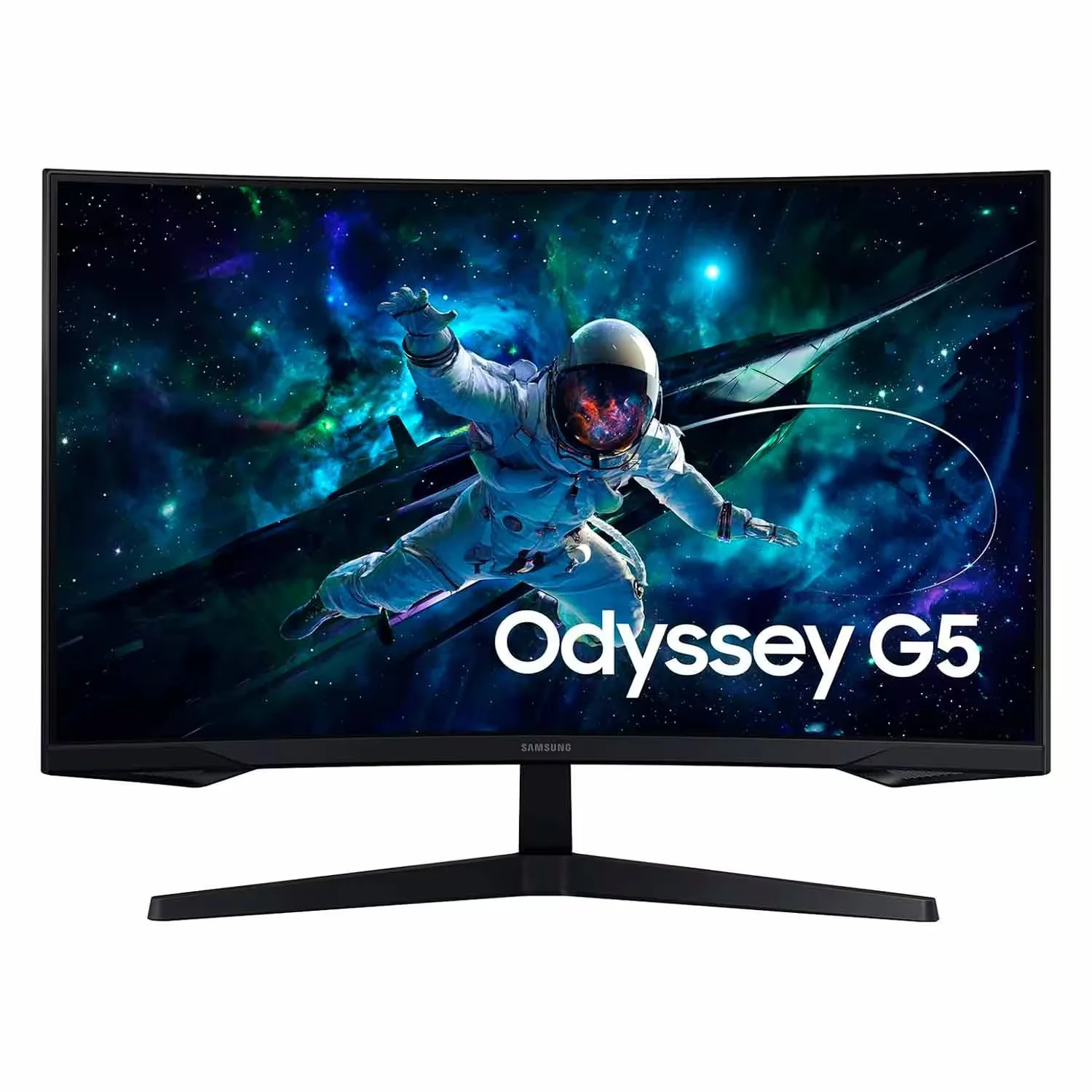 Monitor Gamer Samsung Odyssey G5 LS32CG552EN 32" Quad HD Curvo 165Hz HDMI - Preto