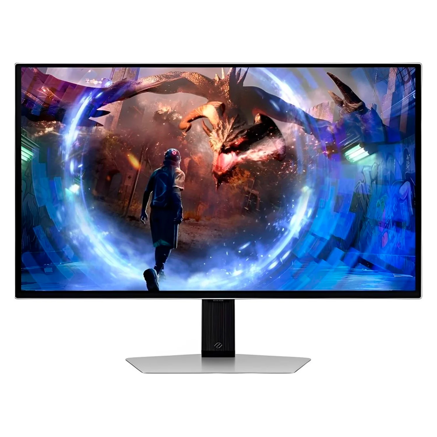 Monitor Gamer Samsung Odyssey G6 27" Quad HD 360Hz OLED - Prata