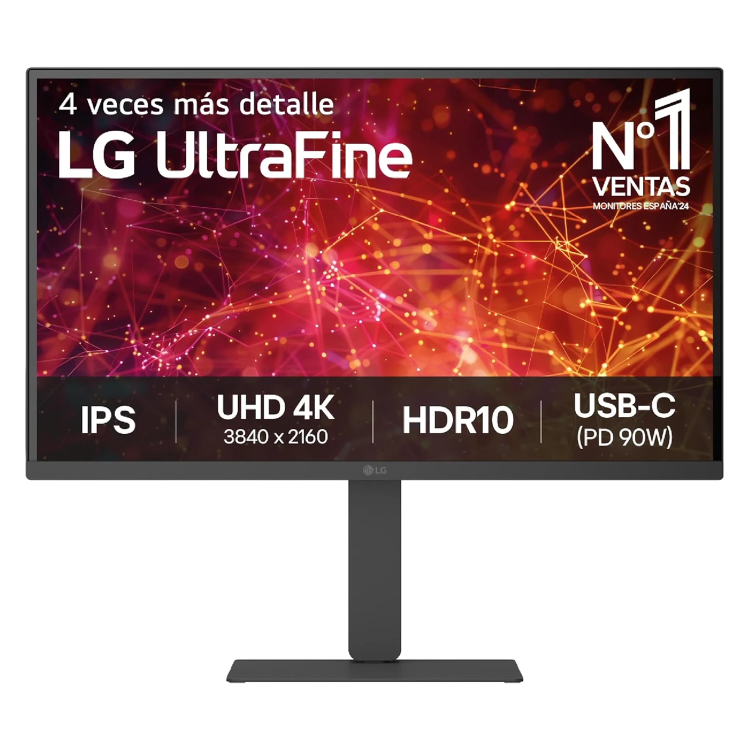 Monitor LG UltraFine 27U730A-B 27" Ultra HD 60Hz IPS - Preto