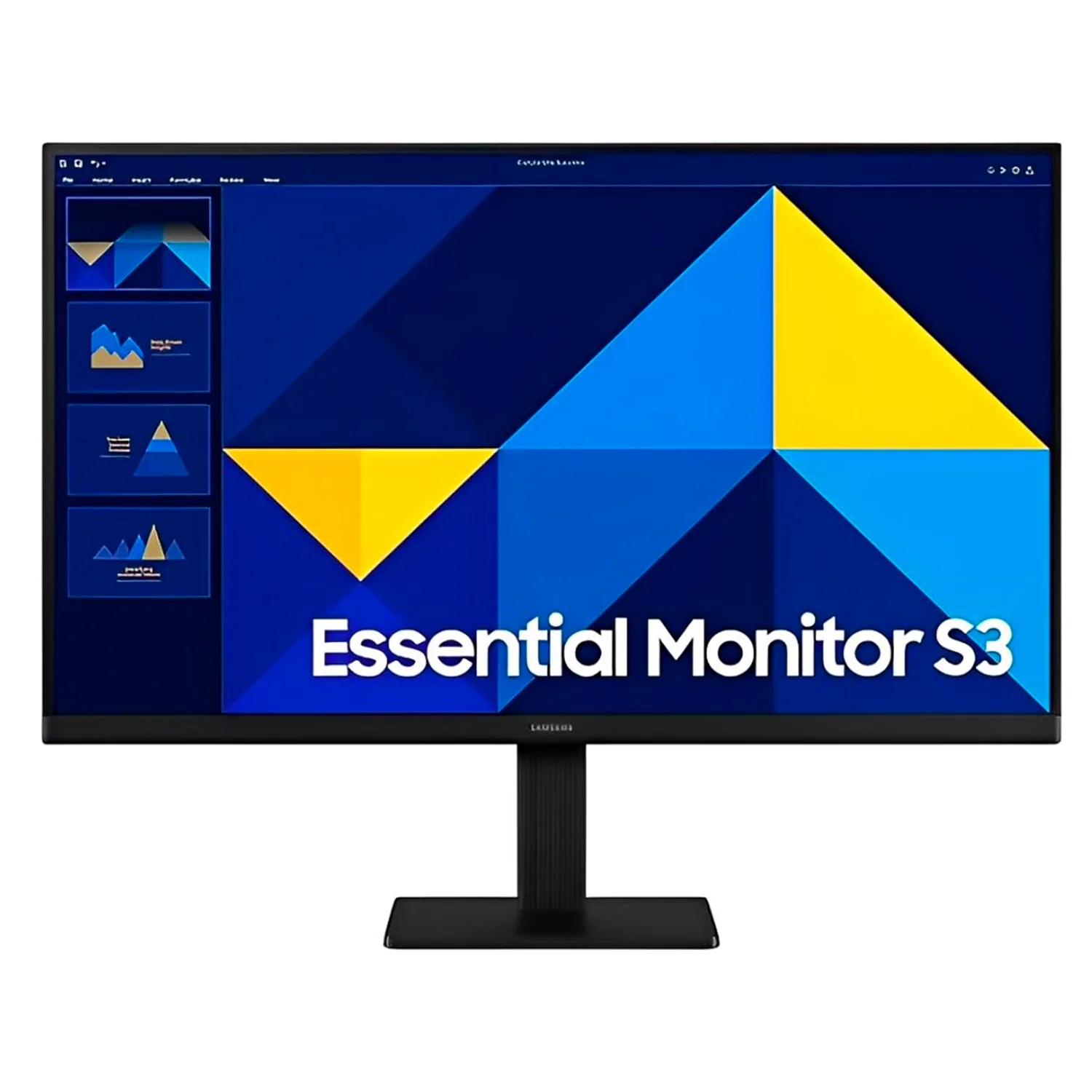 Monitor Samsung Essential S3 LS22D300GAN 22" Full HD 100Hz IPS - Preto