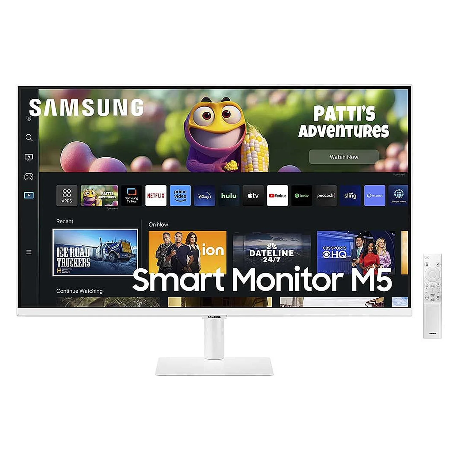 Monitor Samsung Smart M5 LS32CM501EN 32" Full HD 60Hz HDMI USB - Branco