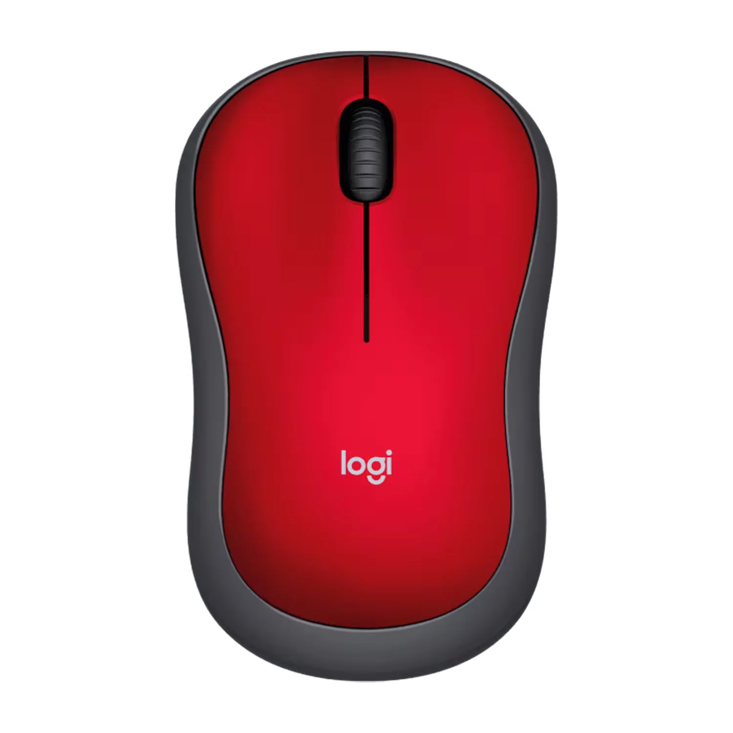 Mouse Logitech M185 910-003635 1000 DPI Sem Fio - Vermelho