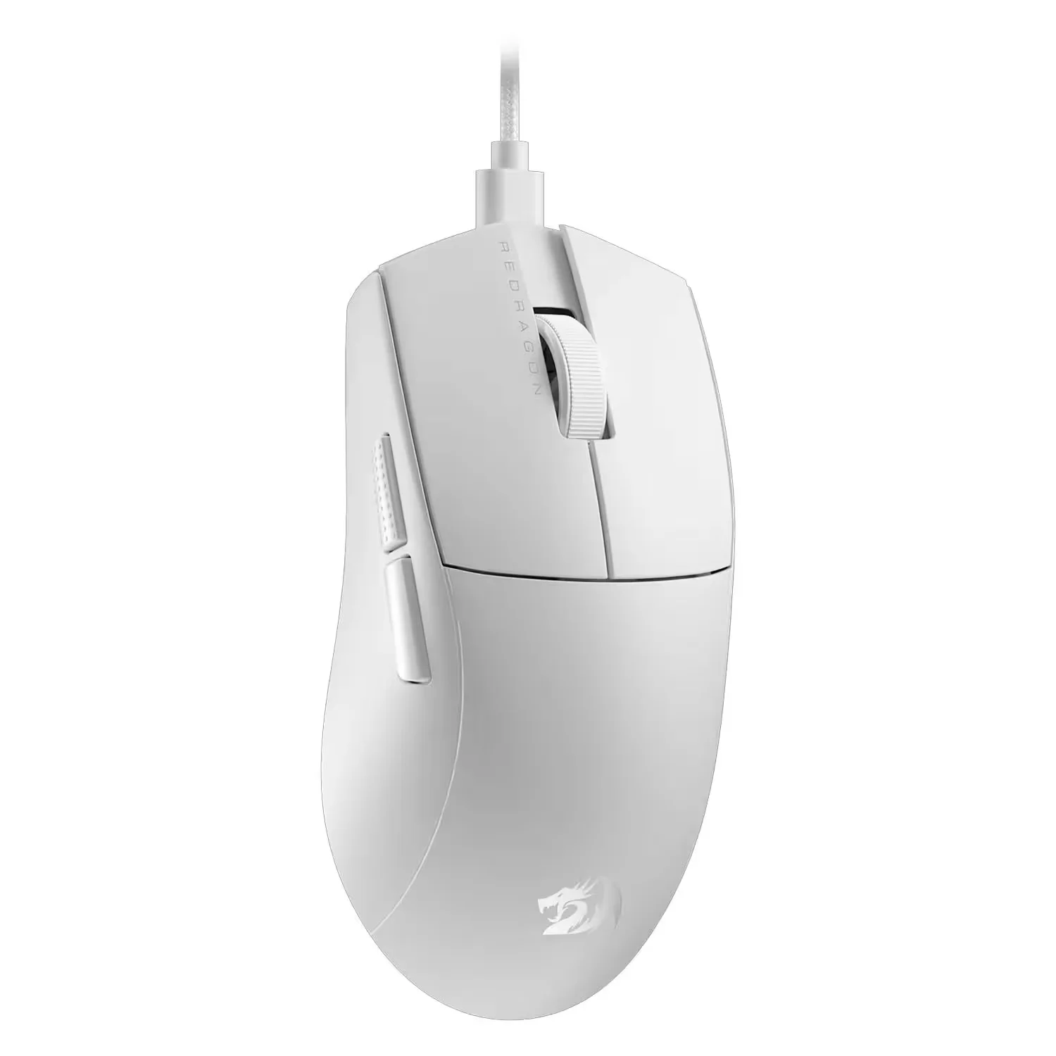 Mouse Redragon King M724P 12400 DPI USB-C - Branco