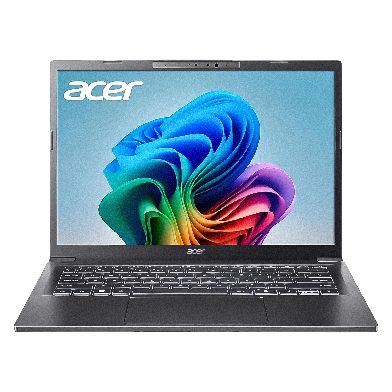 Notebook Acer Aspire 14 AI Intel Core Ultra 5-226V 16GB RAM 512GB SSD Tela 14" WUXGA Windows 11 Inglês Cinza - A14-52M-51S1