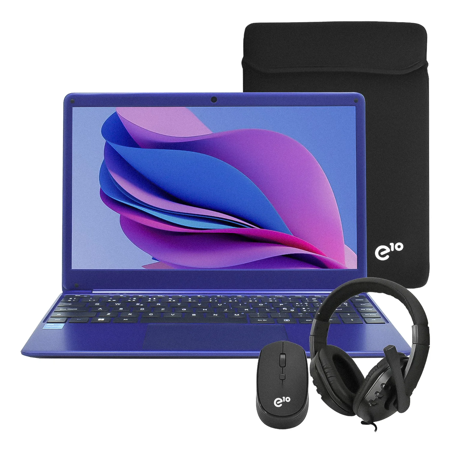 Notebook Acer GadGet ETBook SE E10 14" Intel Celeron N4020 128GB SSD 8GB RAM + Kit Acessórios - Azul