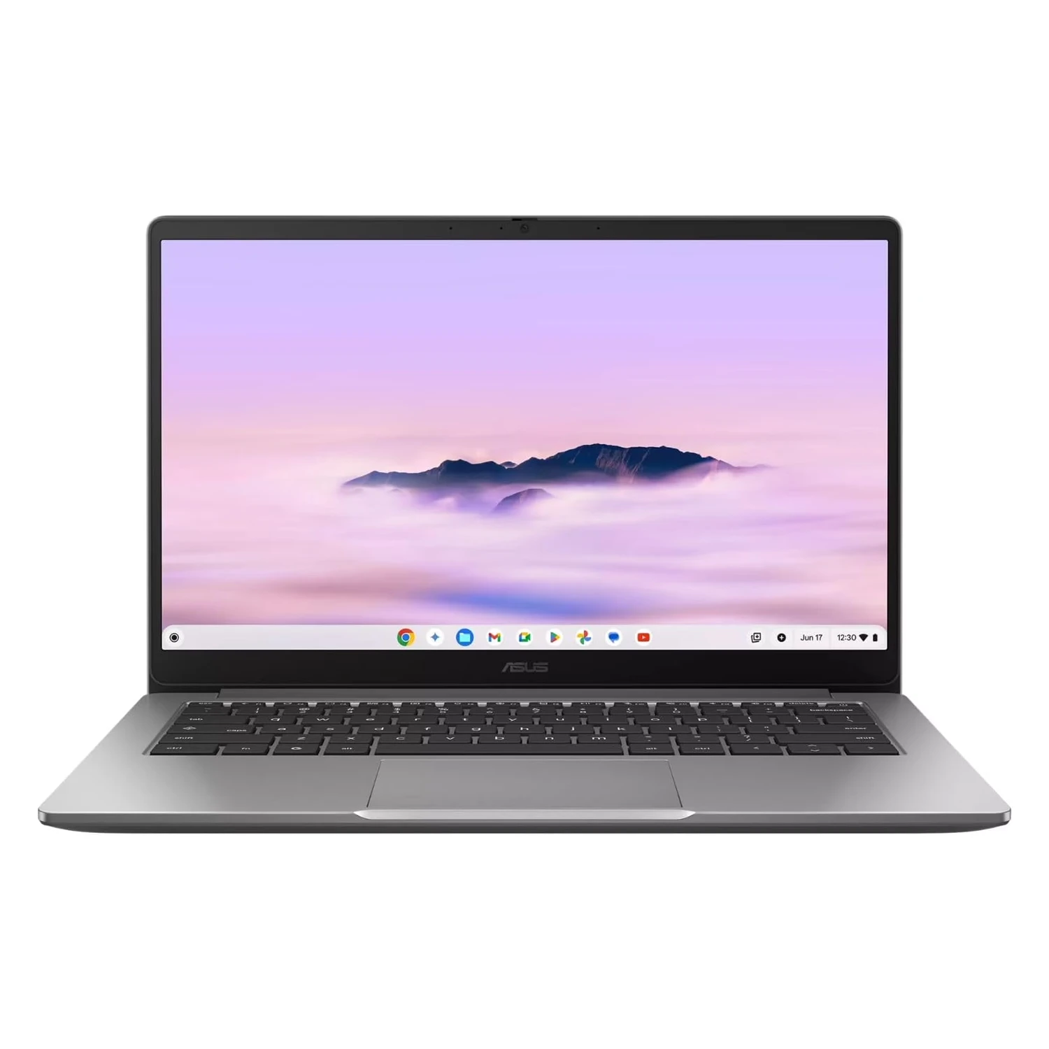 Notebook Asus Chromebook Plus Intel Core 3-N355 8GB RAM 128GB eMMC Tela 14" Full HD ChromeOS Inglês Cinza - CX1405CTA-I38128