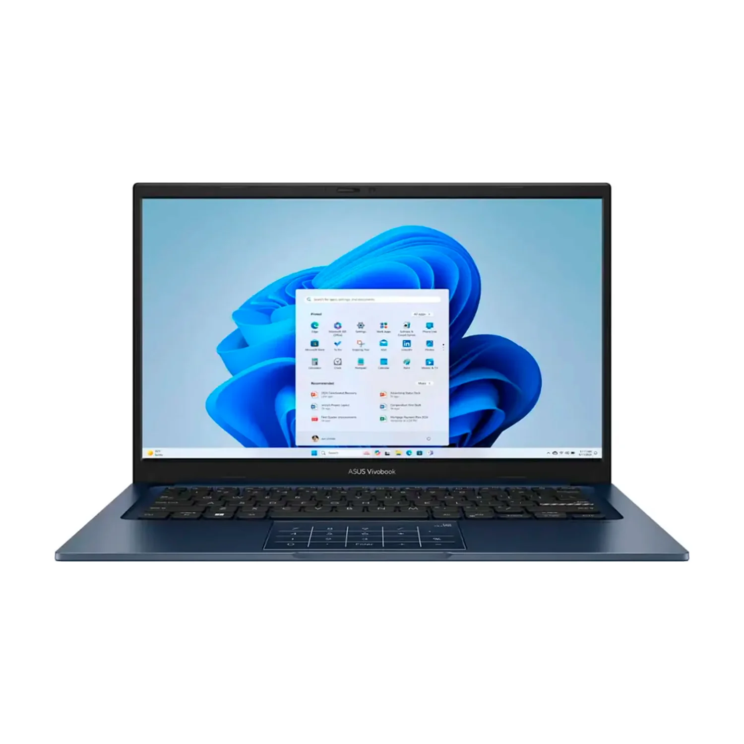 Notebook Asus Vivobook 14 X1404VA-I712512 14" Intel Core i7 1355U 512GB SSD 12GB RAM - Azul