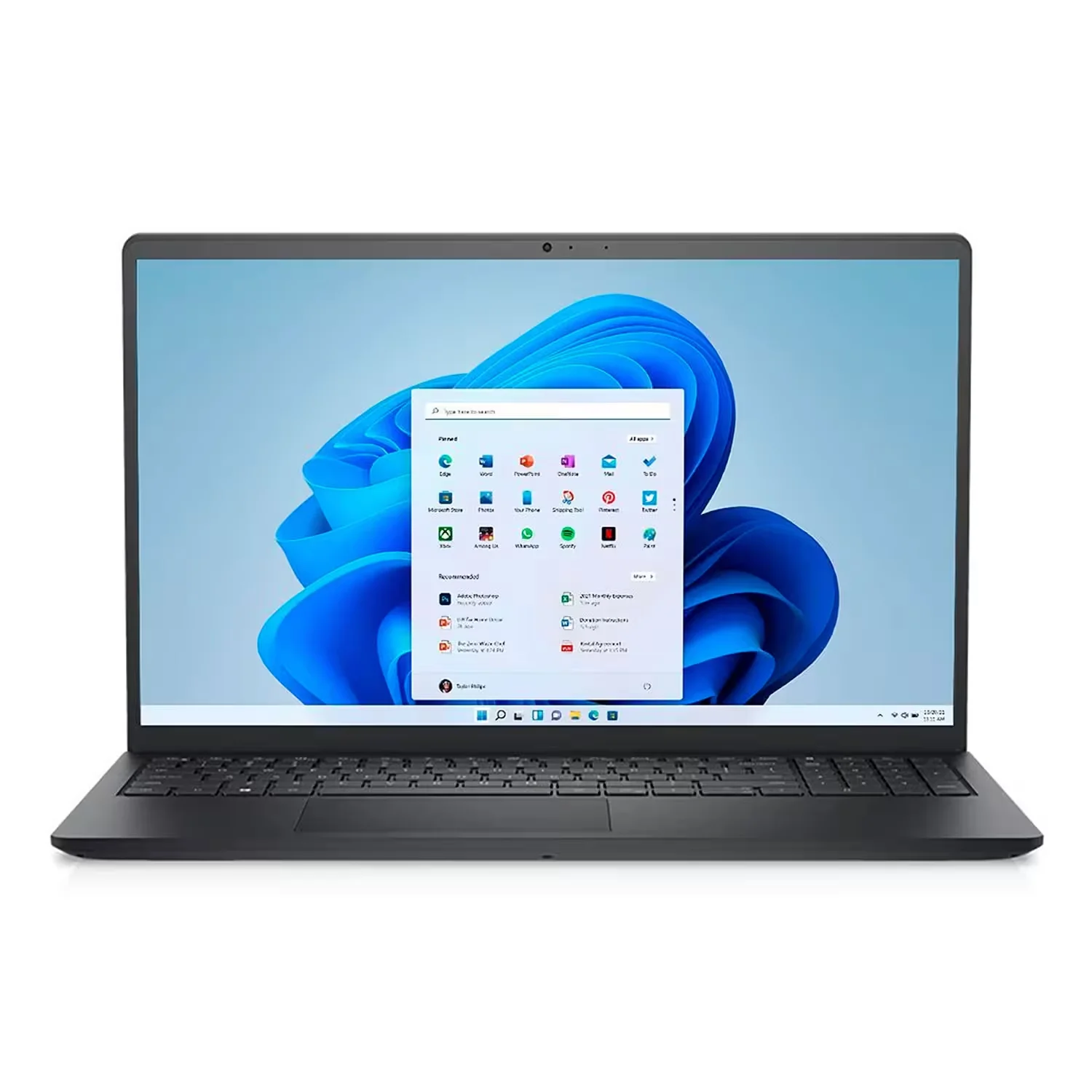 Notebook Dell 15-3000 15.6" Intel i3-1215U 512GB SSD 8GB RAM - Preto