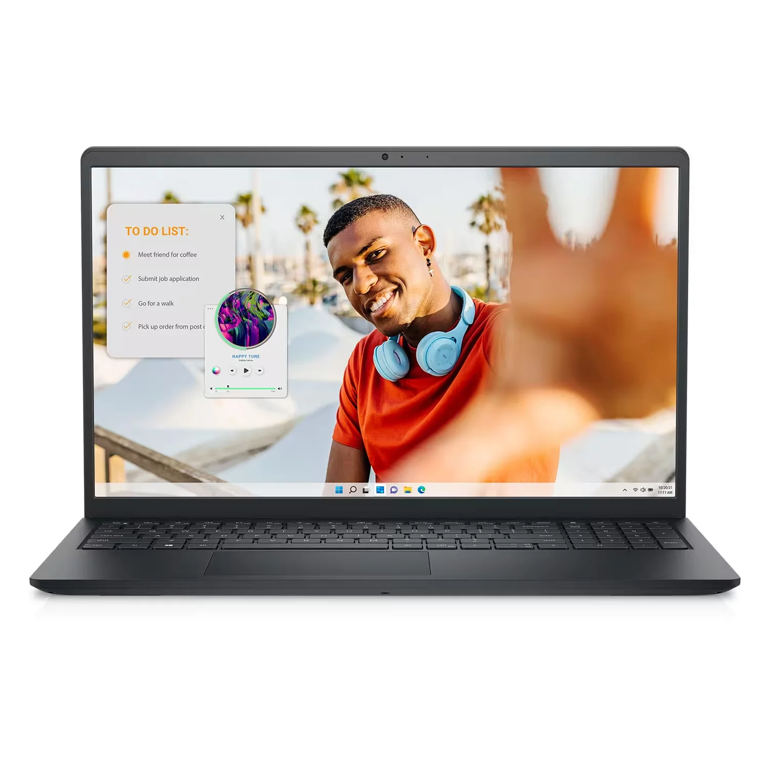 Notebook Dell AMD Ryzen 7-7730U 16GB RAM 512GB SSD Tela 15.6" Full HD Windows 11 Inglês Preto - I3535-A813BLK