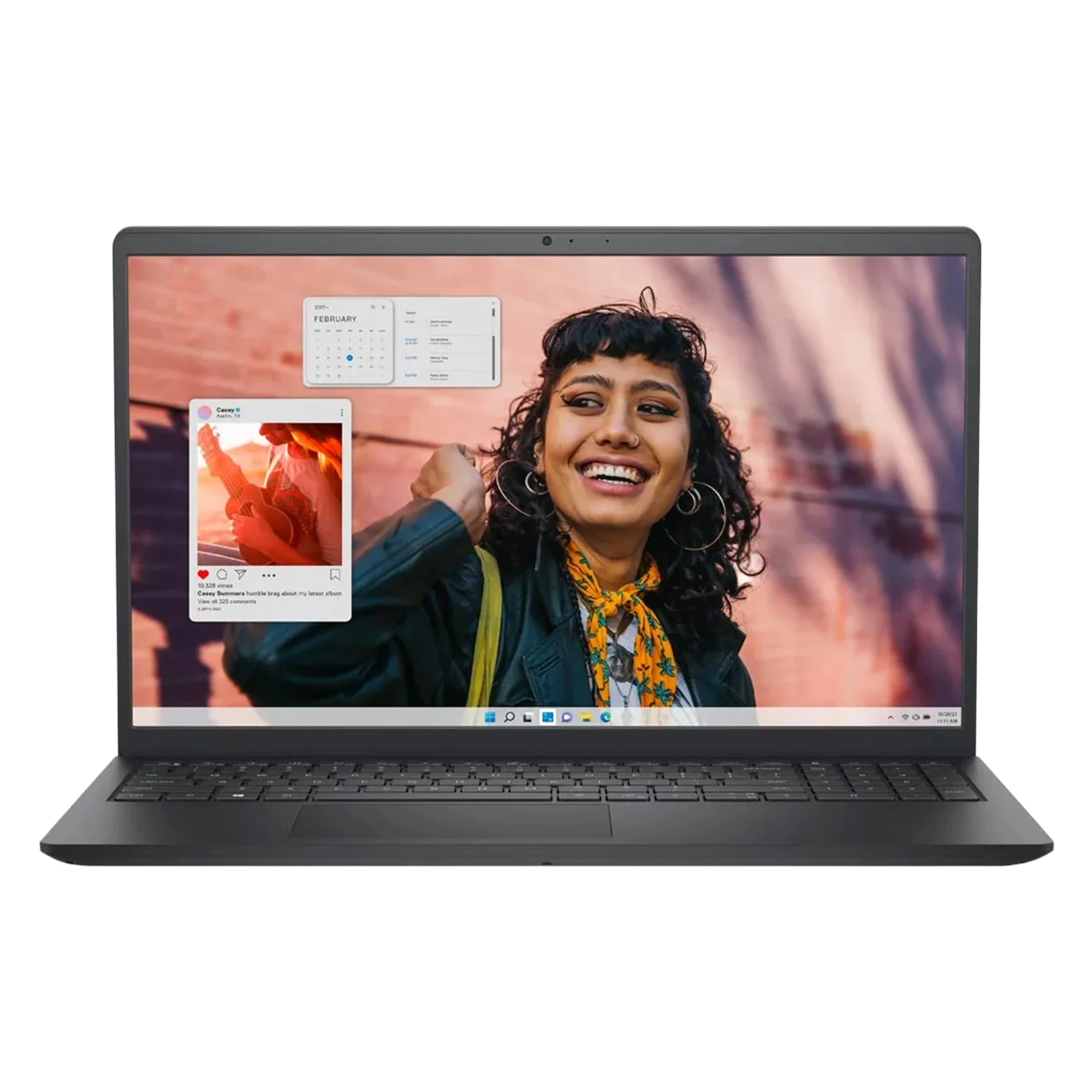 Notebook Dell Inspiron 15 AMD Ryzen 5-7530U 8GB RAM 1TB SSD Tela 15.6" Full HD Touch Windows 11 Inglês Preto - LDC15255-A261
