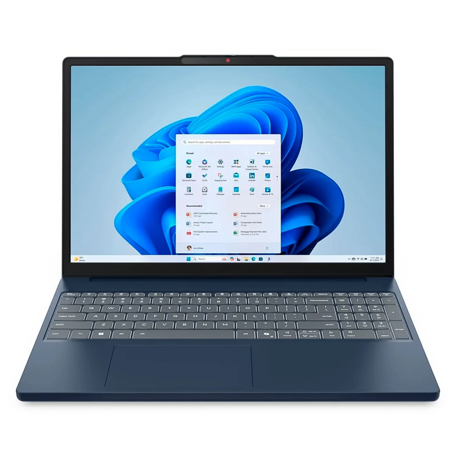 Notebook Gamer Lenovo Ideapad Slim 3 83KA003DUS 15.3" AMD Ryzen 7-8840HS 512GB SSD 16GB RAM AMD Radeon 780M - Azul