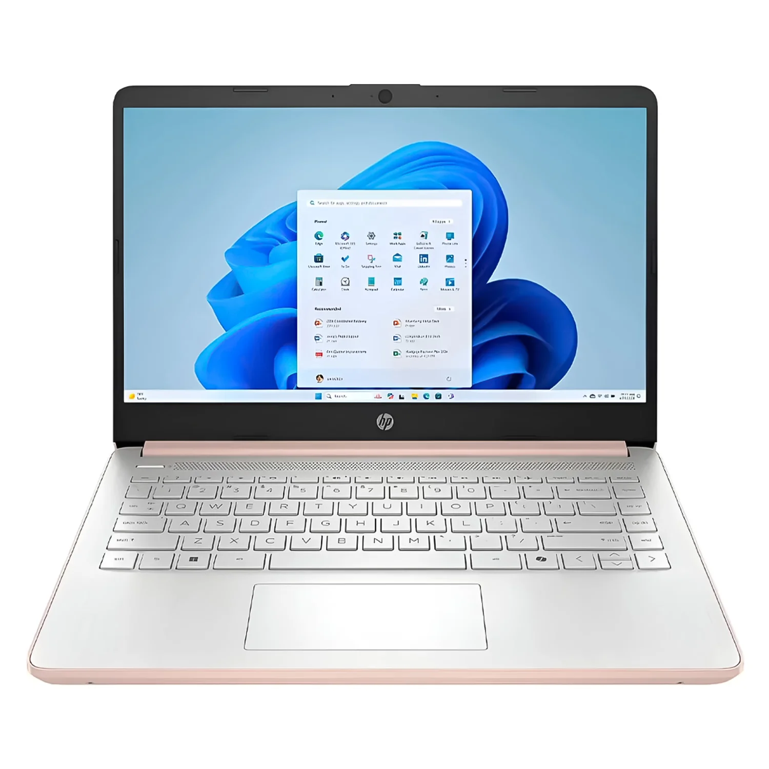 Notebook HP 14-DQ6015DX 14" Intel Celeron N150 128GB UFS 4GB RAM - Rosa