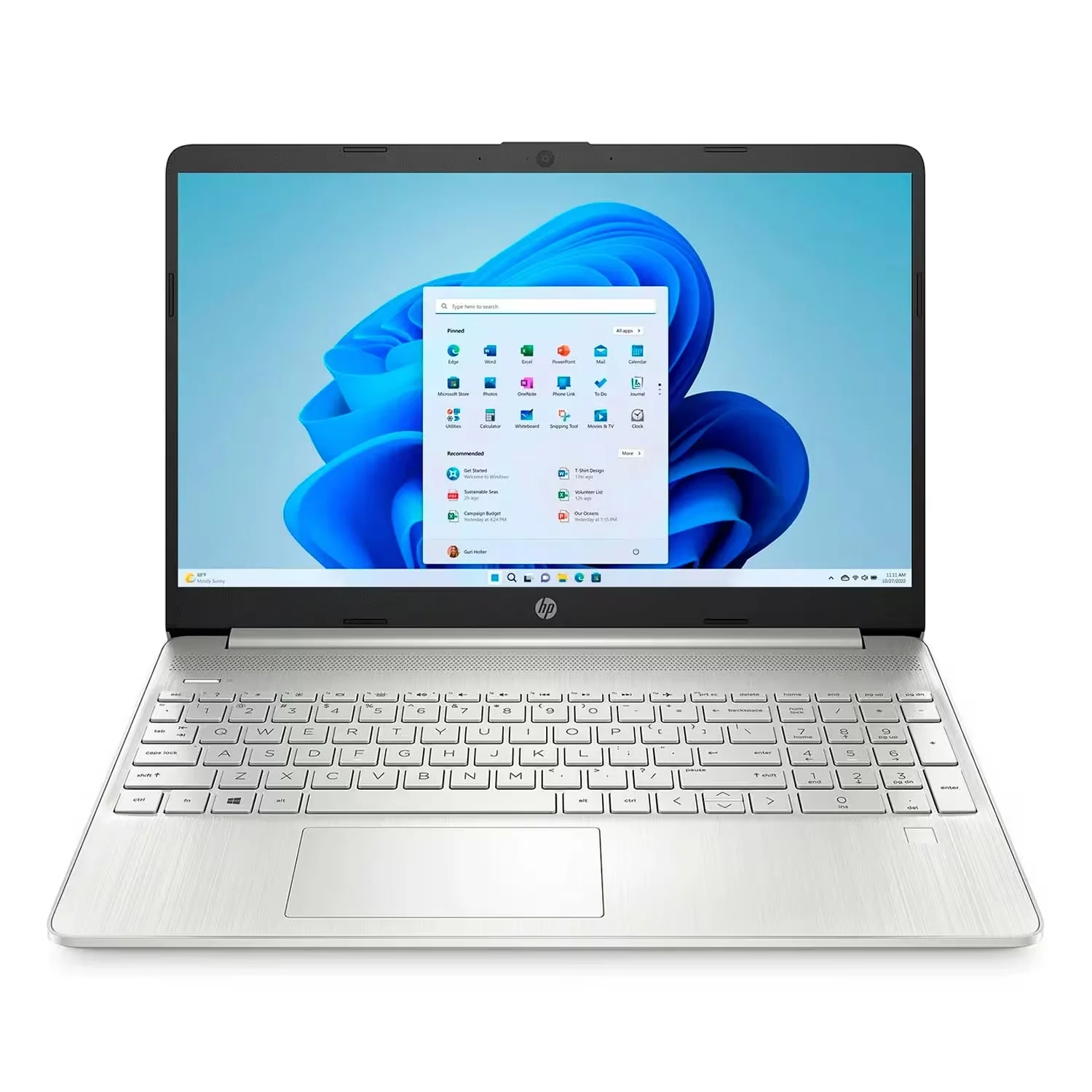 Notebook HP 15-DY2172WM 15.6" Intel Core i7-1165G7 512GB SSD 8GB RAM - Prata