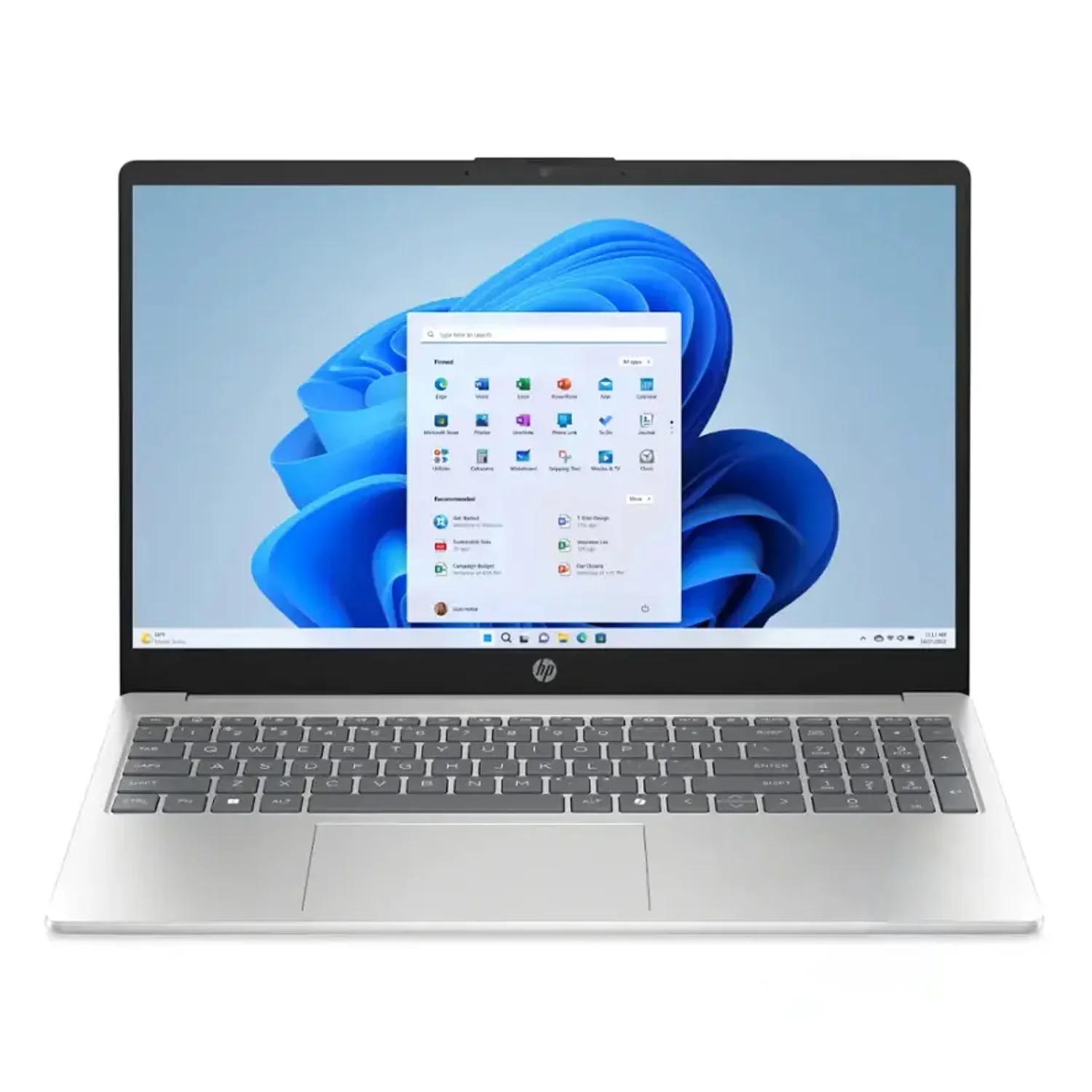 Notebook HP 15-FC0245DX 15.6" AMD Ryzen 5 7520U 256GB SSD 16GB RAM Touch - Prata