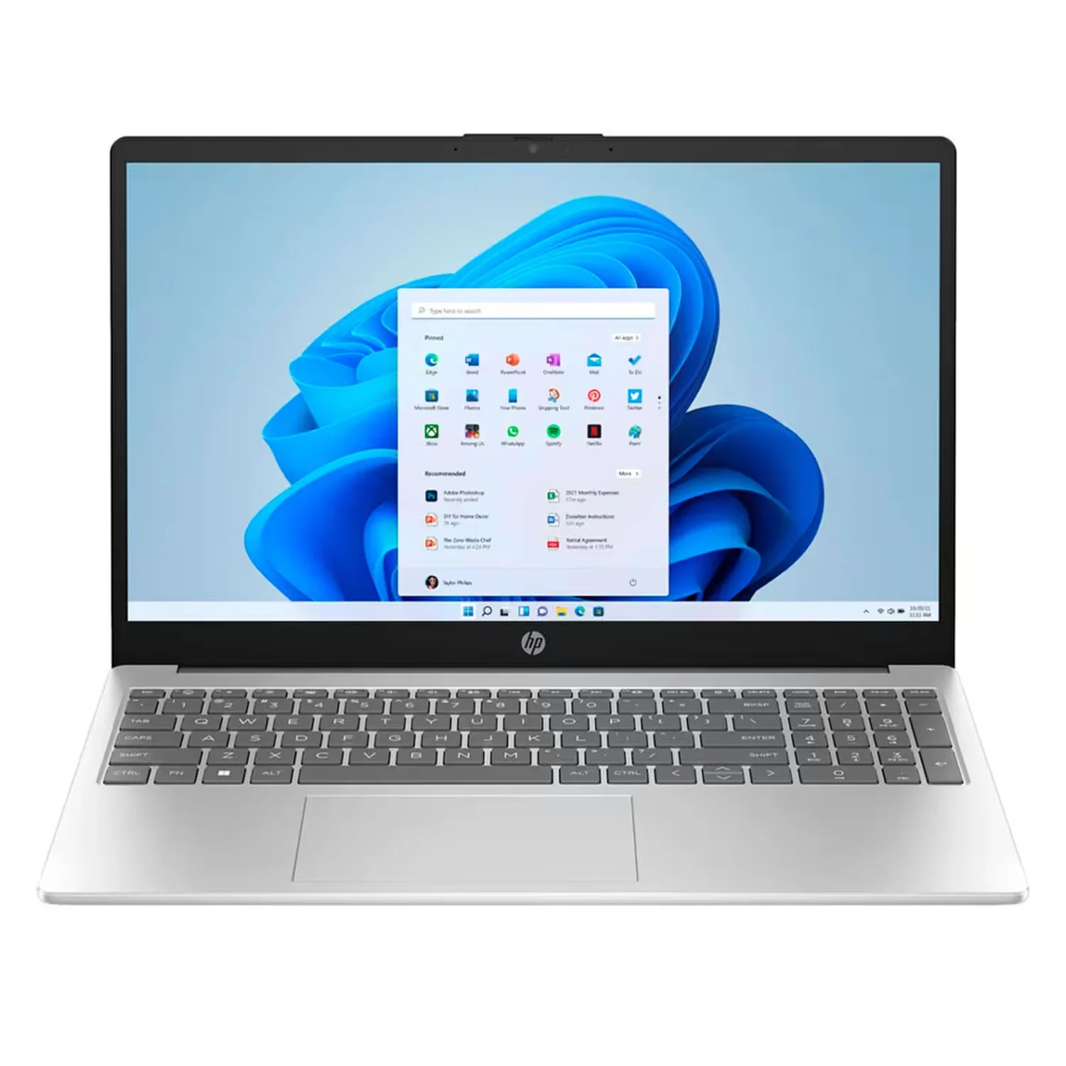 Notebook HP 15-FD0107DX 15.6" Intel Core i7-1255U 512GB 16GB RAM - Prata