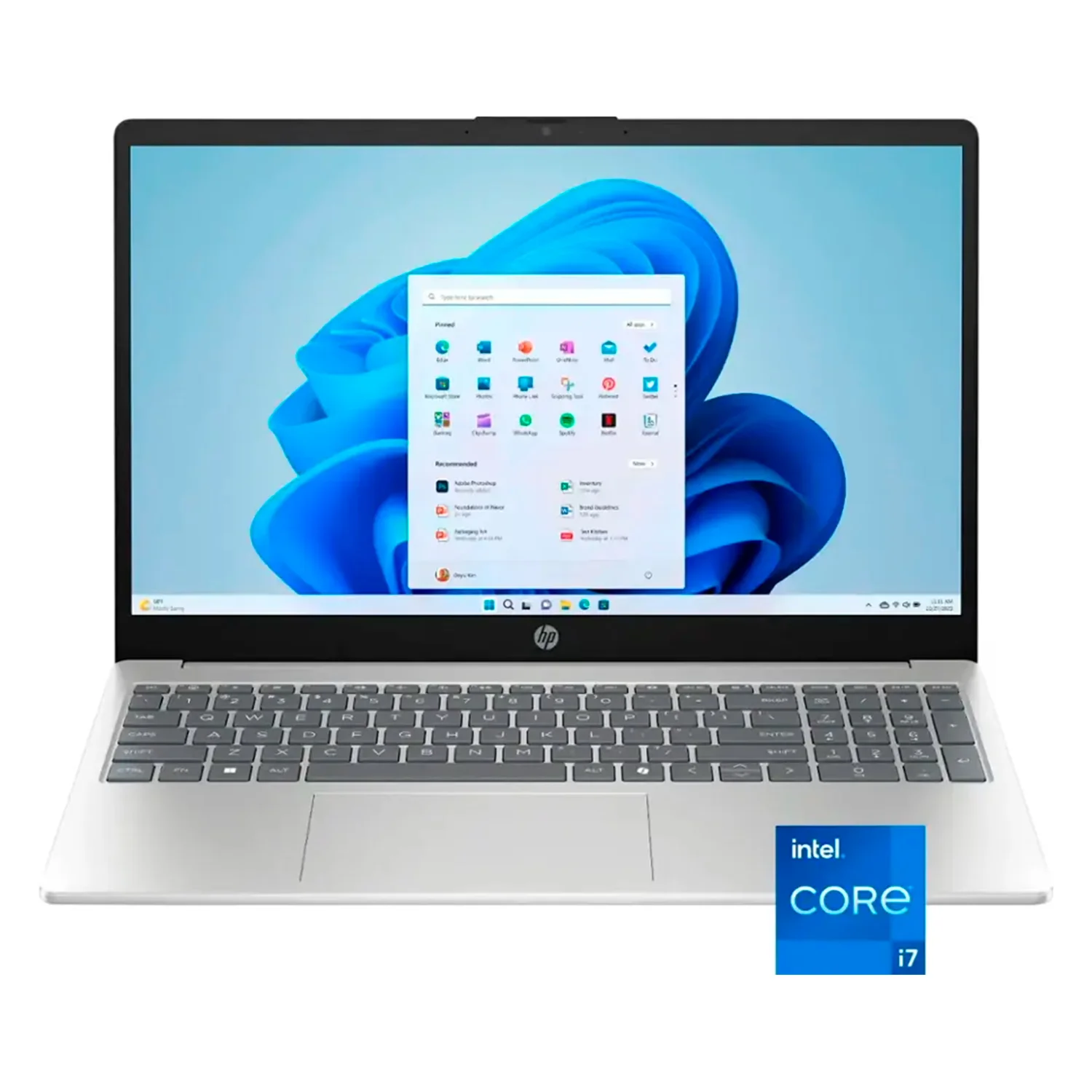 Notebook HP 15-FD0127DX 15.6" Intel Core i7-1355U 512GB SSD 16GB RAM - Prata