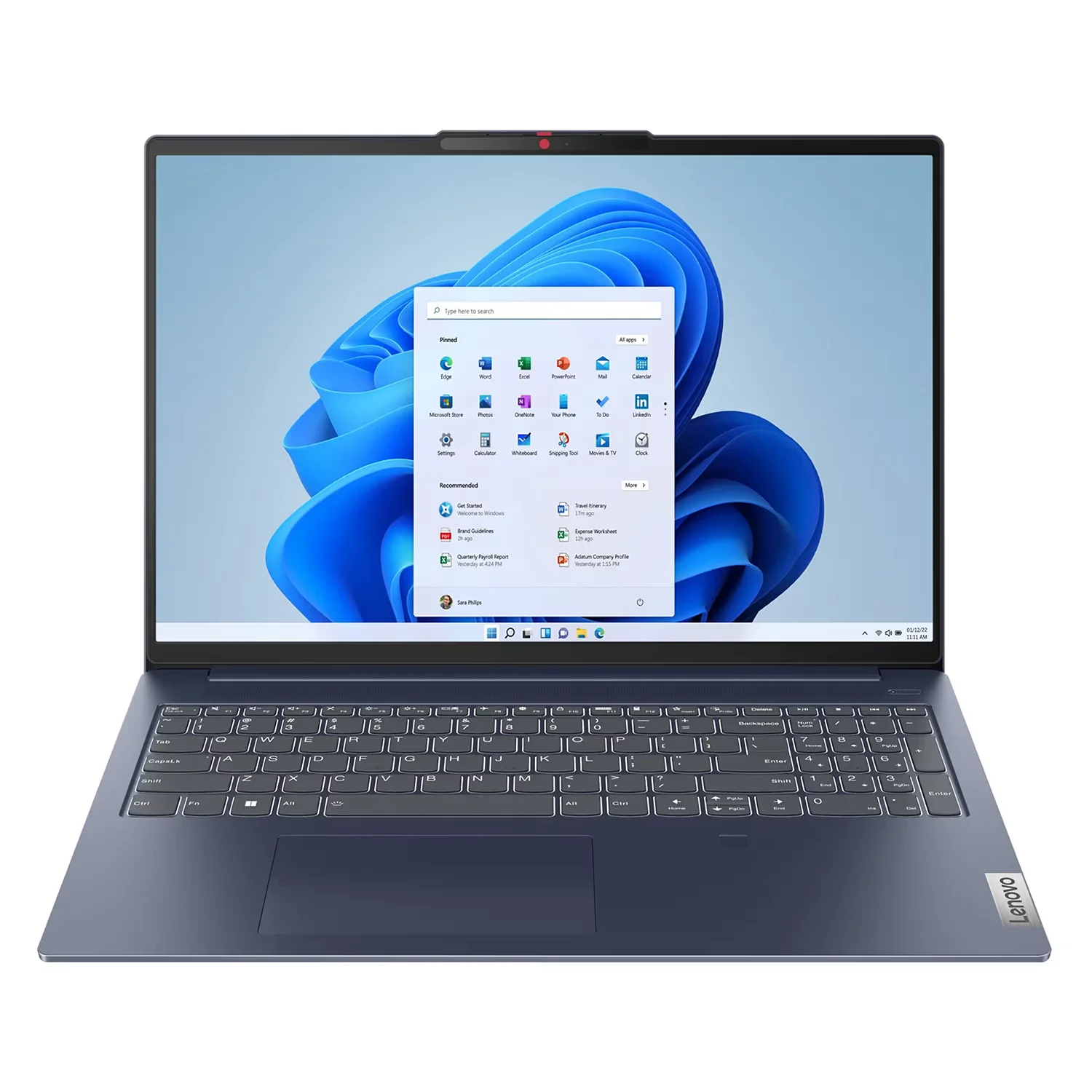 Notebook Lenovo IdeaPad 5 83DR000GUS 14" AMD Ryzen 7-8845HS 1TB SSD 16GB RAM - Azul