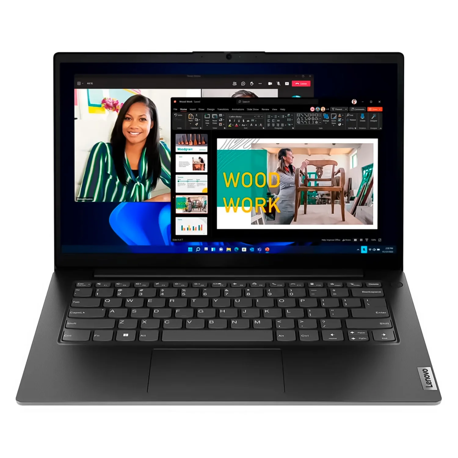 Notebook Lenovo V14 G4 Intel Core i7-13620H 16GB RAM 512GB SSD Tela 14" Full HD Windows 11 Inglês Preto - 83A000PCUS
