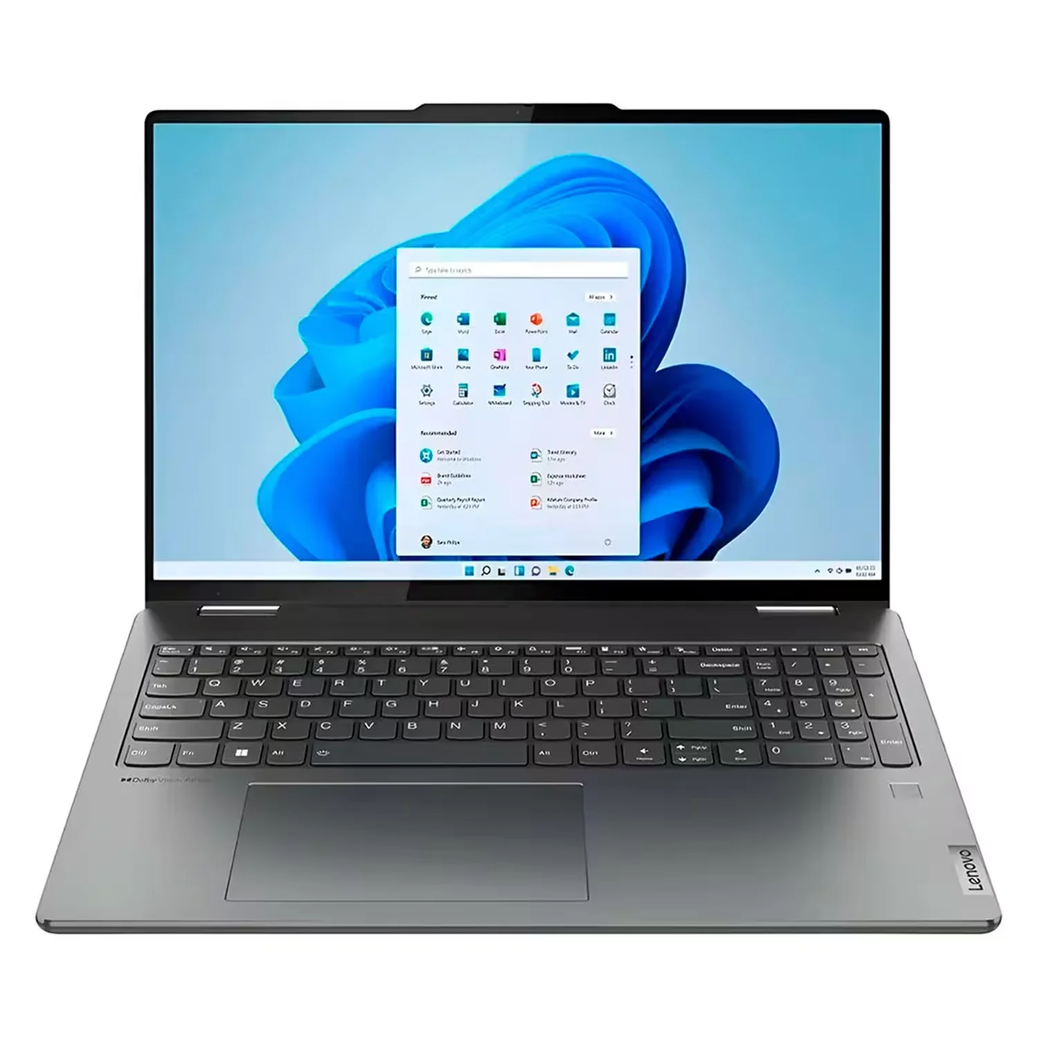 Notebook Lenovo Yoga 7 16IML9 83DL0000US 16" Intel Core Ultra 5 125U 512GB SSD 16GB RAM Inglês - Cinza