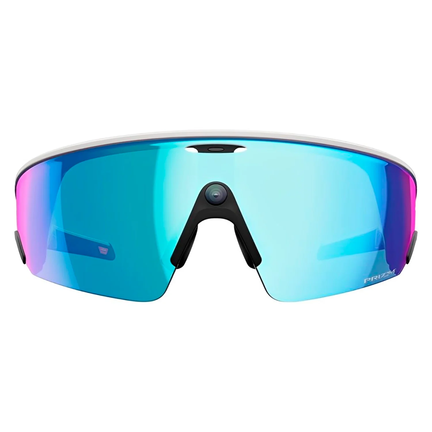 Óculos de Sol Oakley Vanguard WiFi Meta AI 32GB - Branco Prizm Sapphire