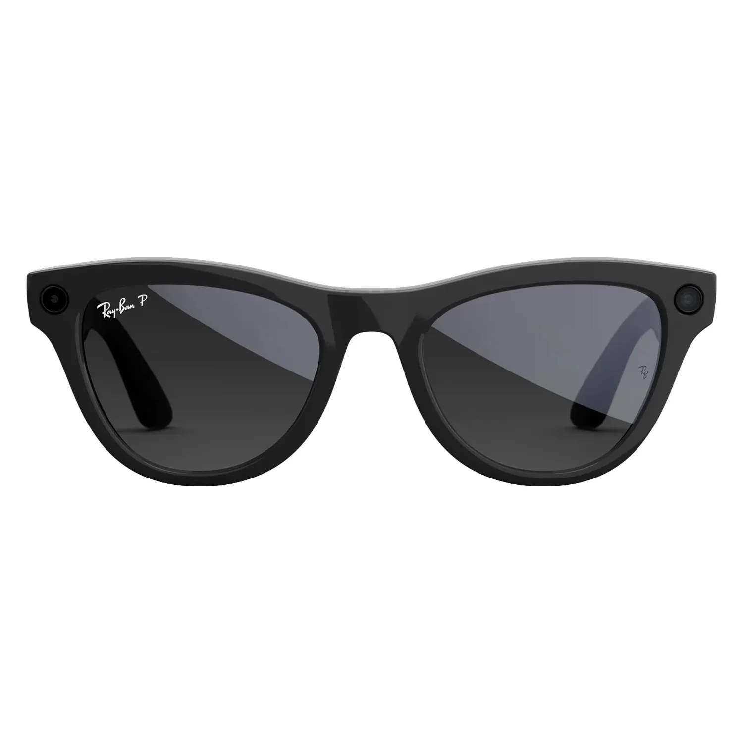 Óculos de Sol Ray-Ban Skyler Gen 2 RW4014 WiFi Meta IA 32GB - Preto Brilhante Polarizado Grafite Gradiente