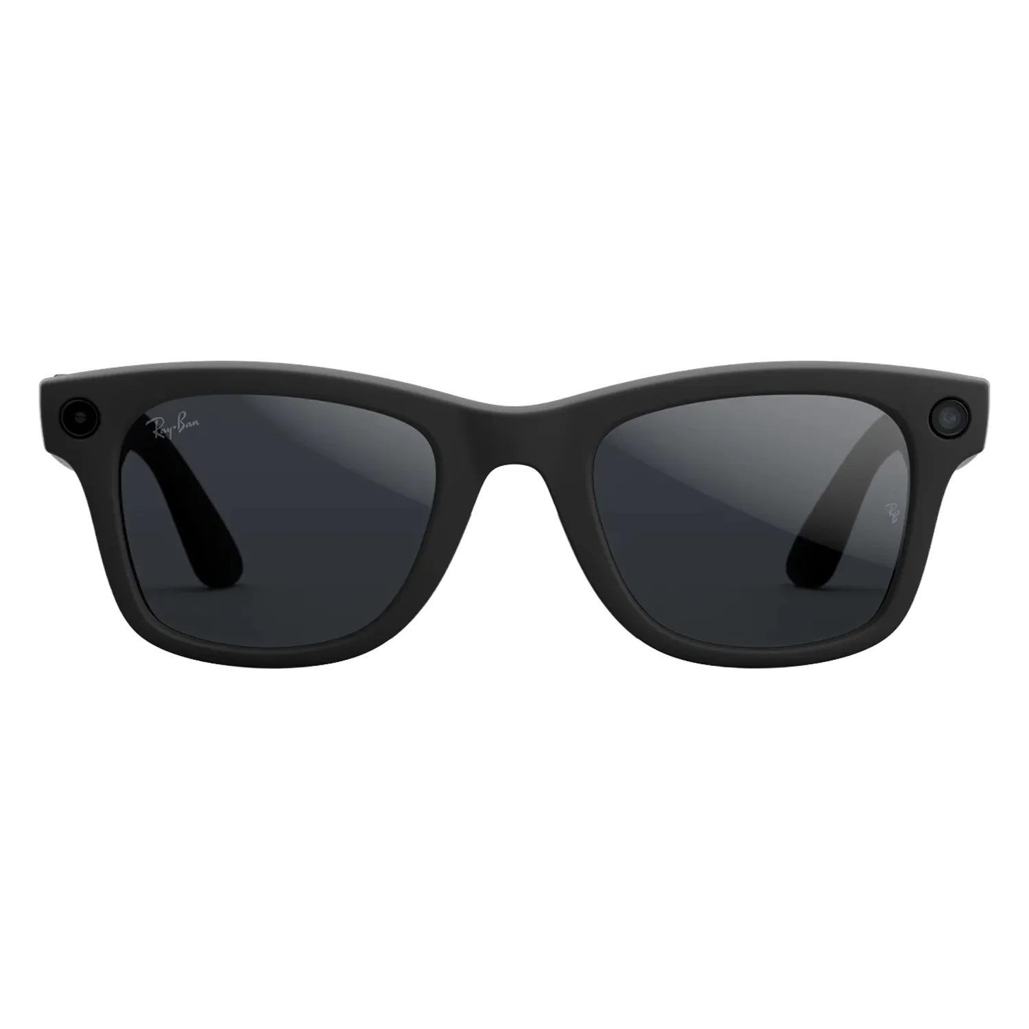 Óculos de Sol Ray-Ban Wayfarer RW4012 WiFi Meta IA 32GB - Preto Fosco Transitions Grafite