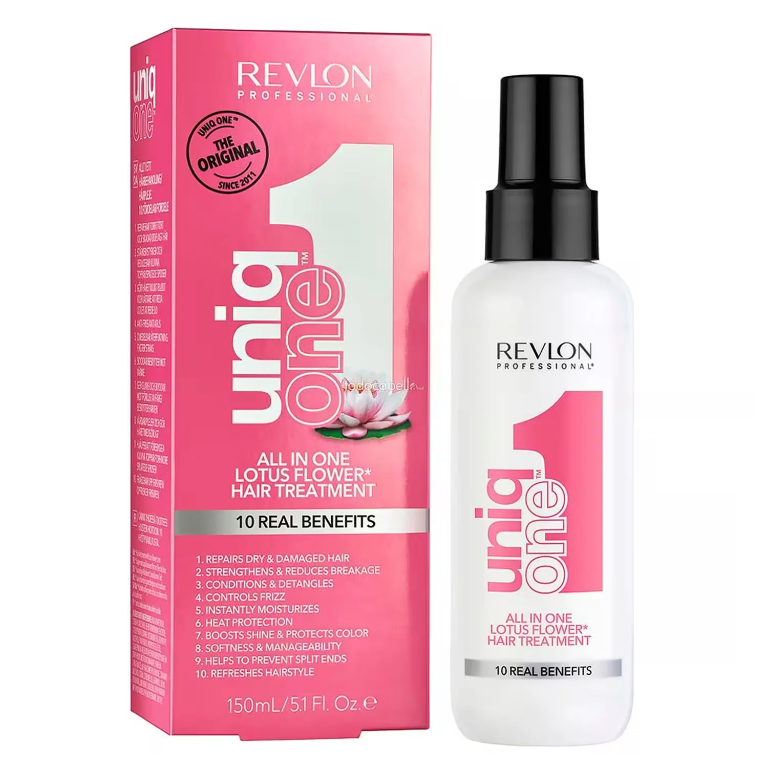Óleo Capilar Revlon Uniq One Lotus Flower 150ml