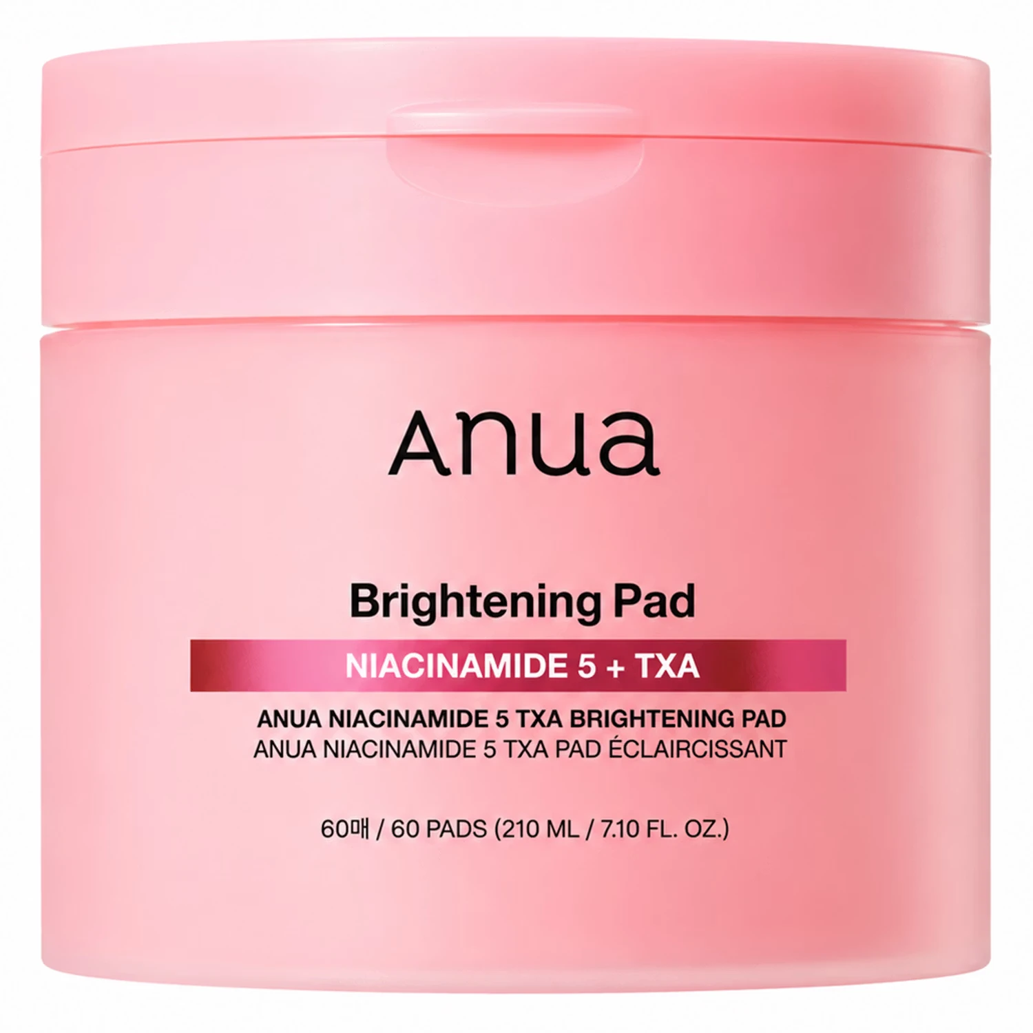 Pads Faciais Anua Niacinamide 5 TXA Brightening - 60 Unidades