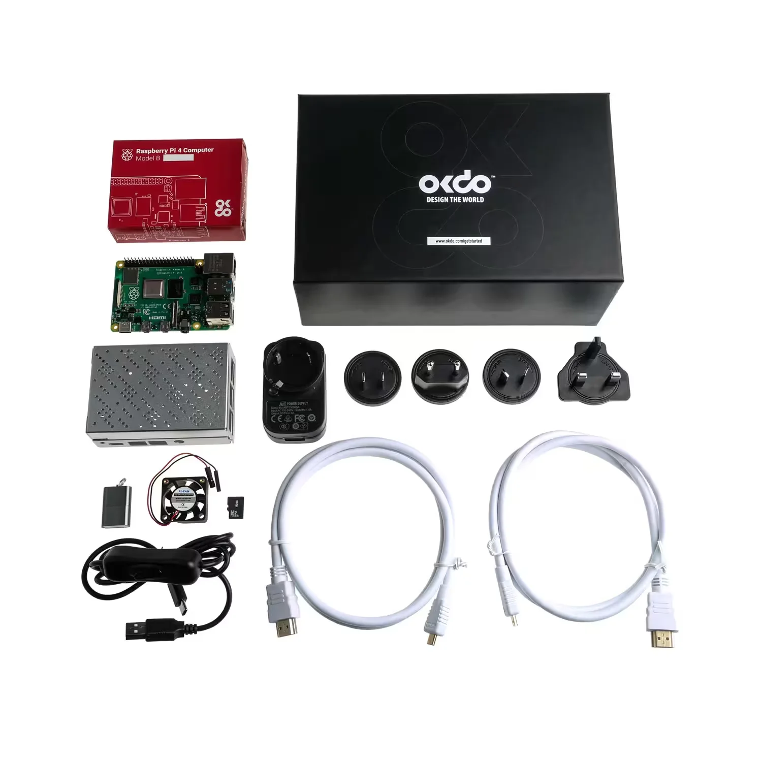 PC Raspberry PI 4 Starter Kit 2GB RAM - UPC267011