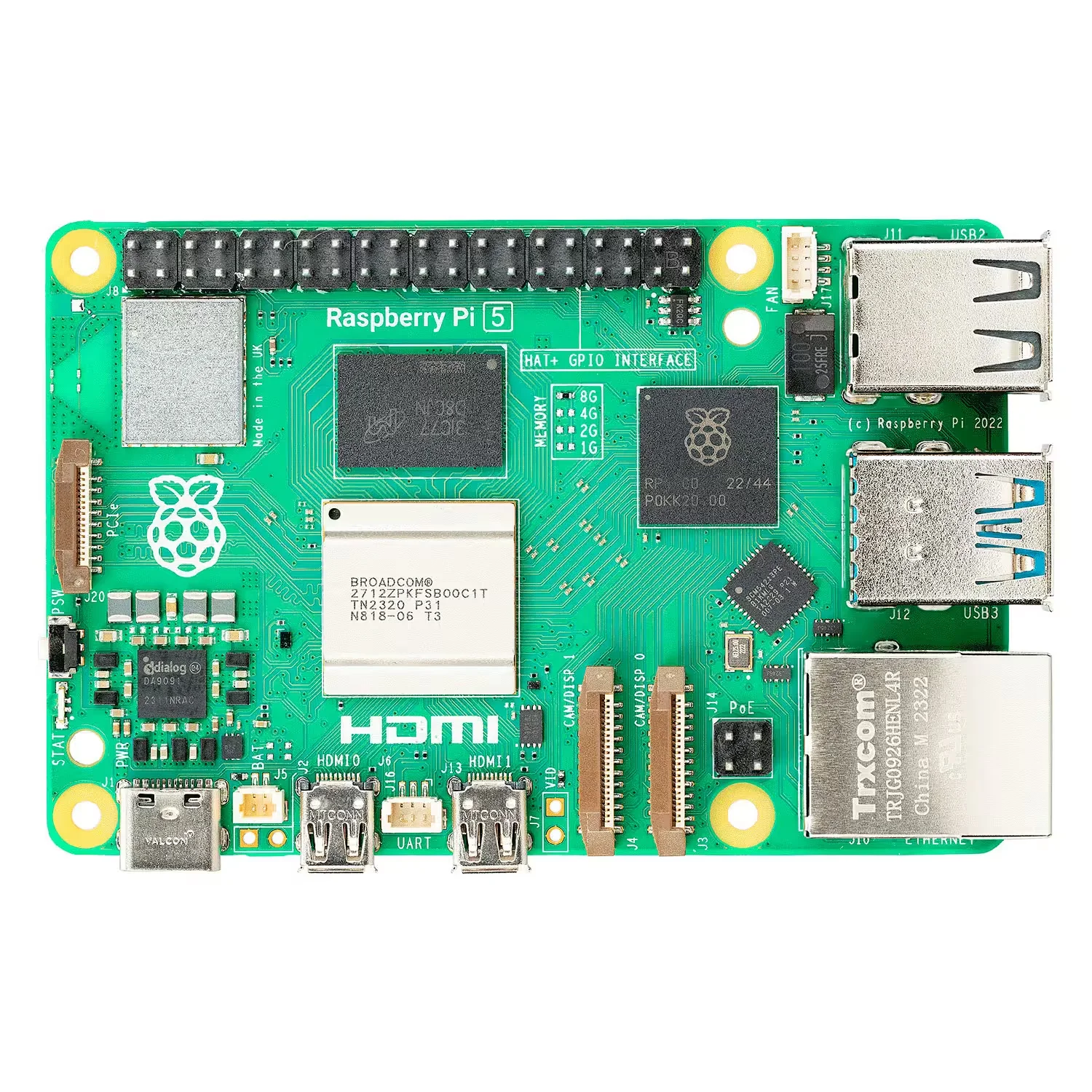 PC Raspberry Pi 5 8GB RAM 4K - 81AK1348
