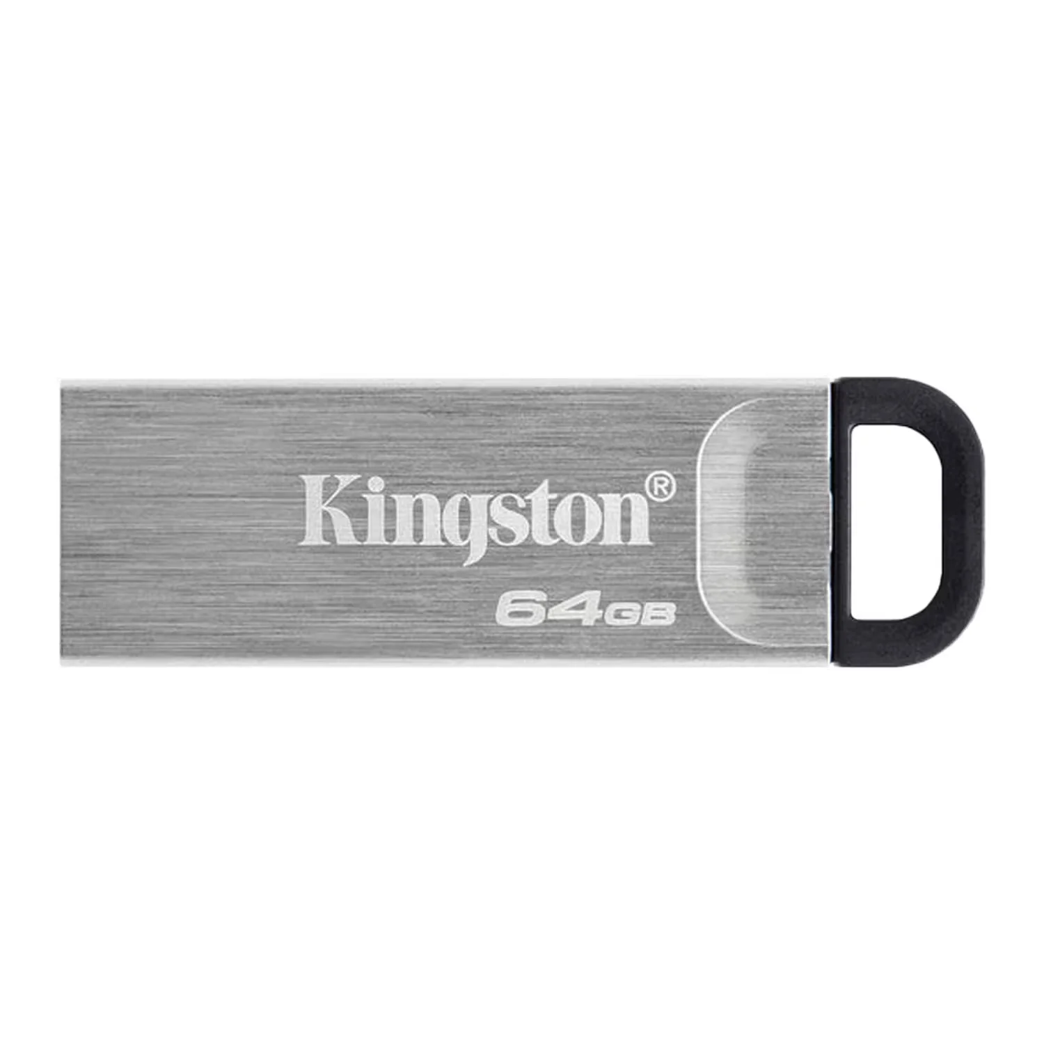 Pendrive Kingston DataTraveler Kyson 64GB USB 3.2 - Prata DTKN/64GB