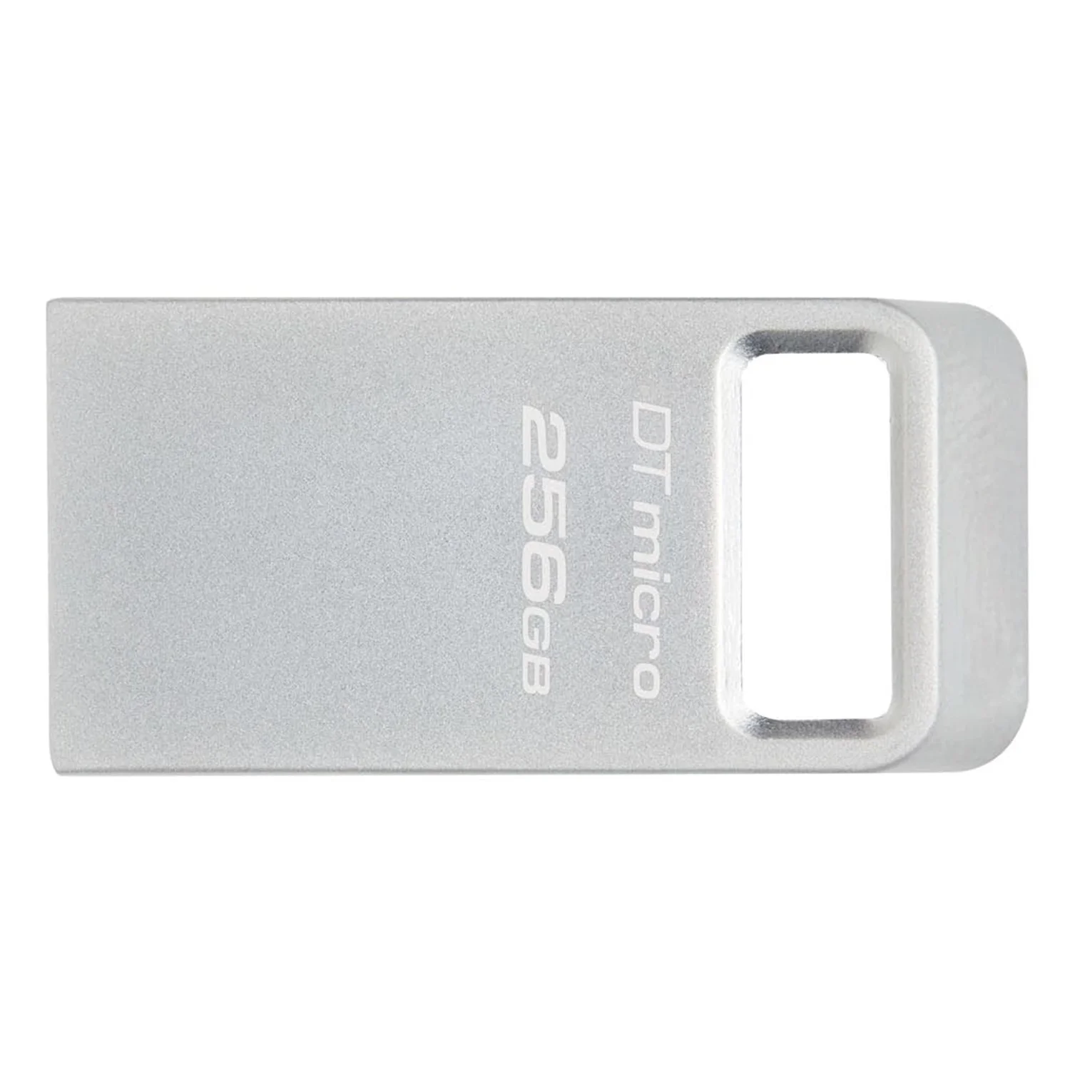Pendrive Kingston DataTraveler Micro 256GB USB 3.2 - Prata DTMC3G2/256