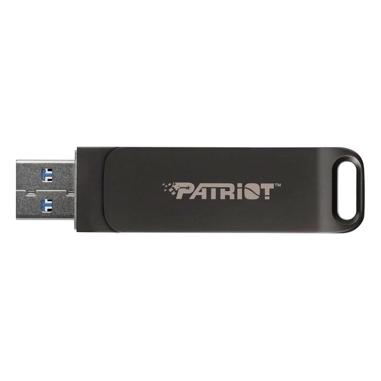 Pendrive Patriot Rage R500 128GB USB-C/USB 3.2 - Preto PE128GR550DSAD