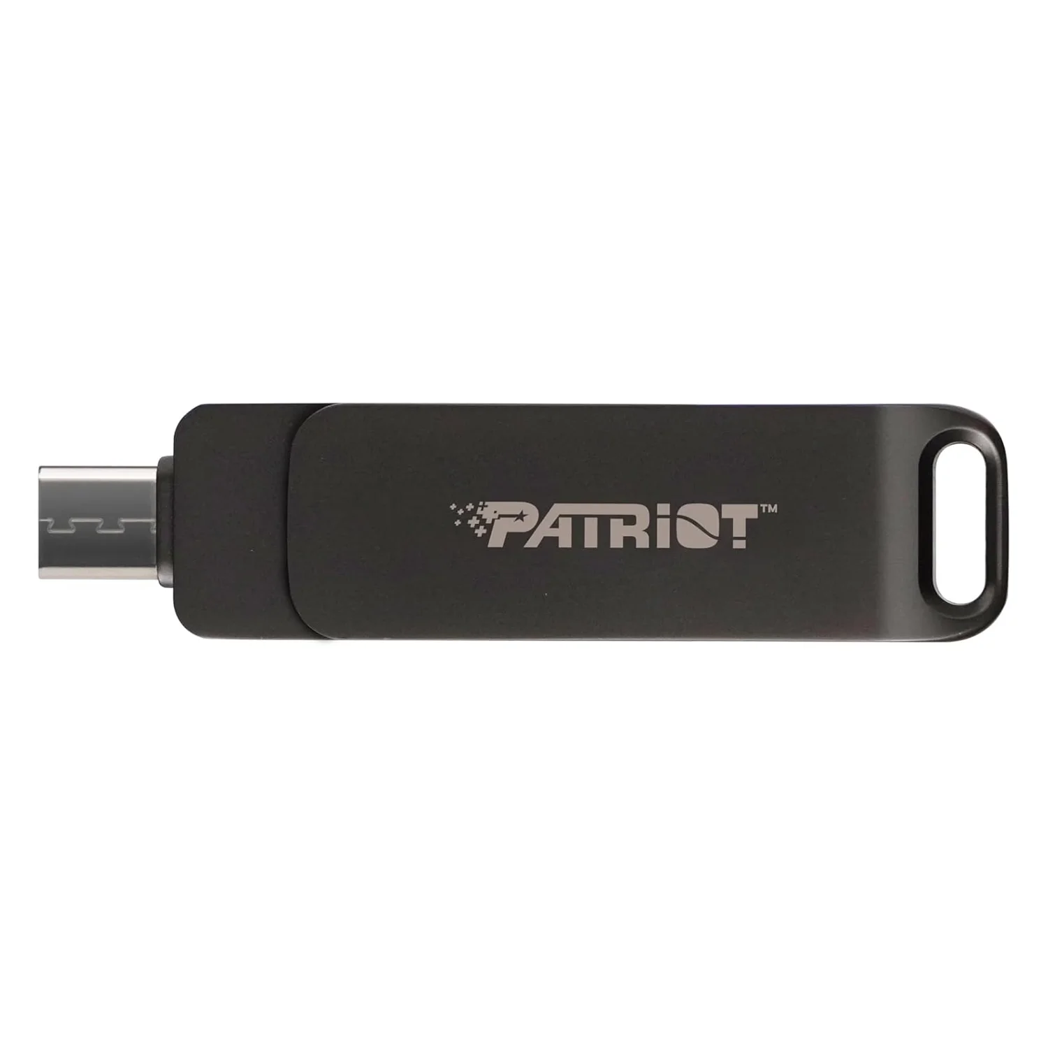 Pendrive Patriot Rage R500 64GB USB-C/USB 3.2 - Preto PE64GR550DSAD