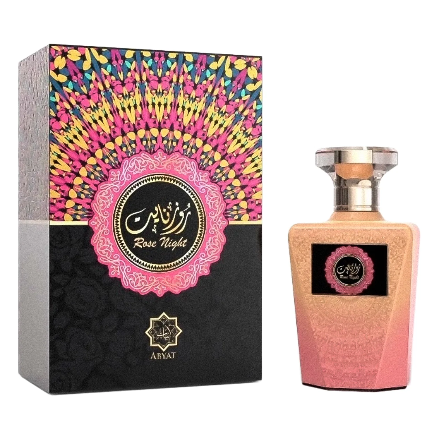 Perfume Abyat Rose Night Eau de Parfum Feminino 90ml