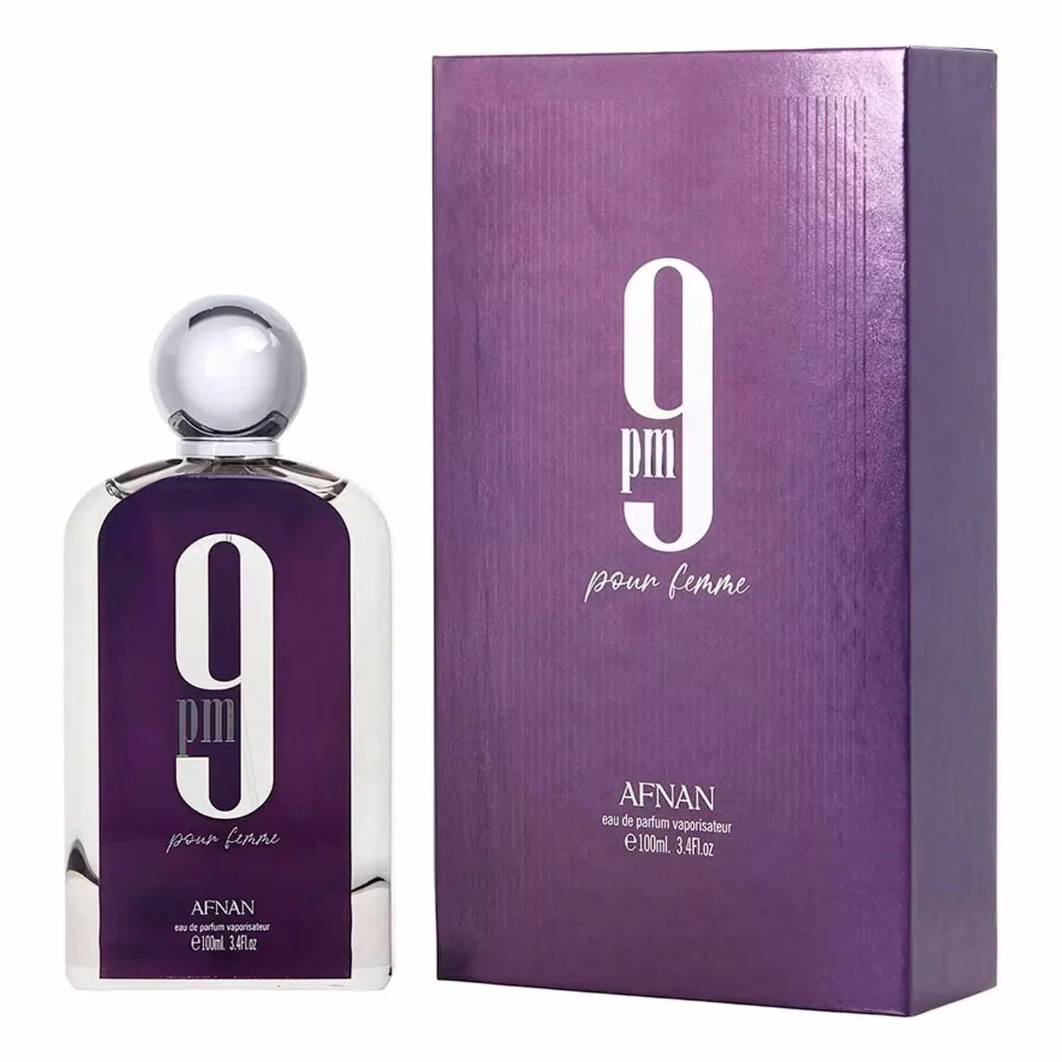 Perfume Afnan 9pm Pour Femme Eau de Parfum Feminino 100ml