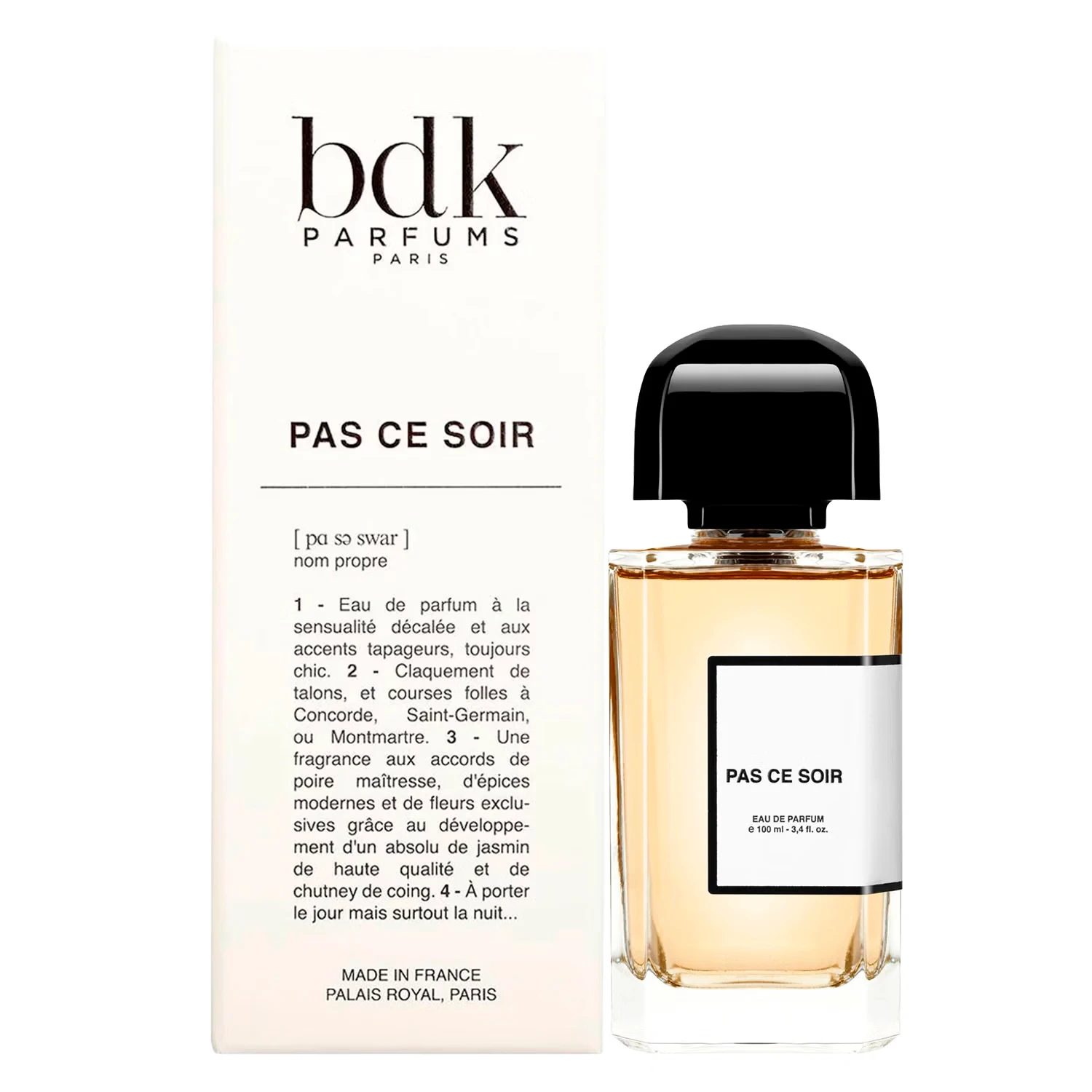 Perfume BDK Pas Ce Soir Eau de Parfum Feminino 100ml