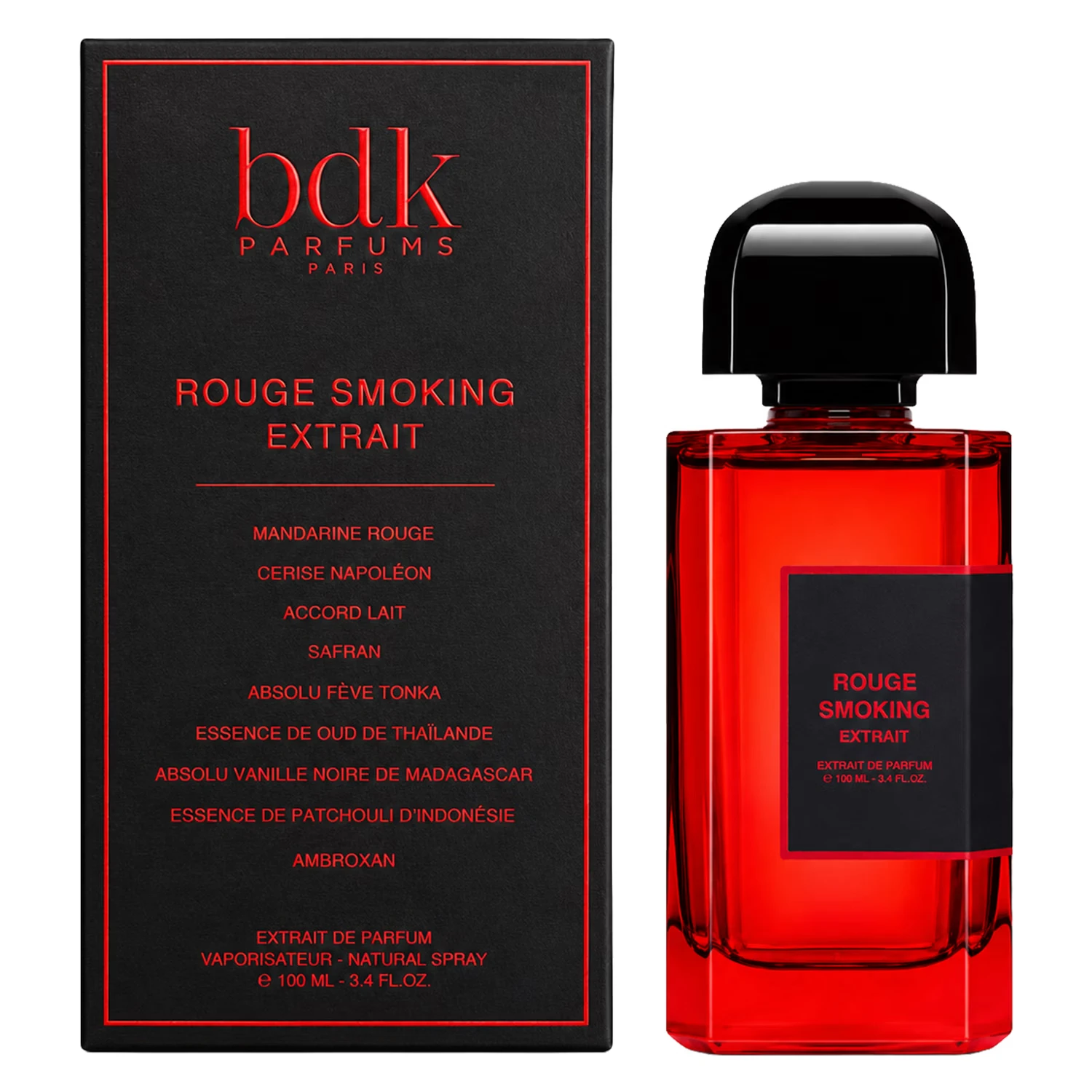 Perfume BDK Rouge Smoking Extrait de Parfum Unissex 100ml