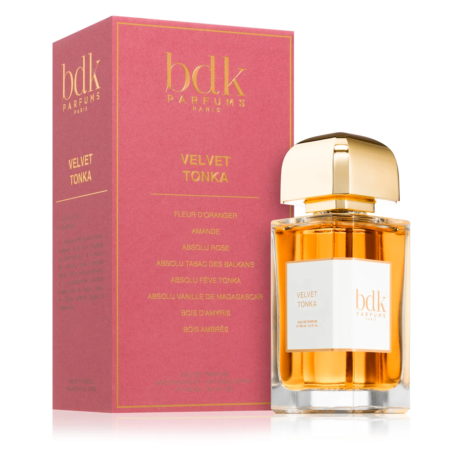 Perfume BDK Velvet Tonka Eau de Parfum Unissex 100ml