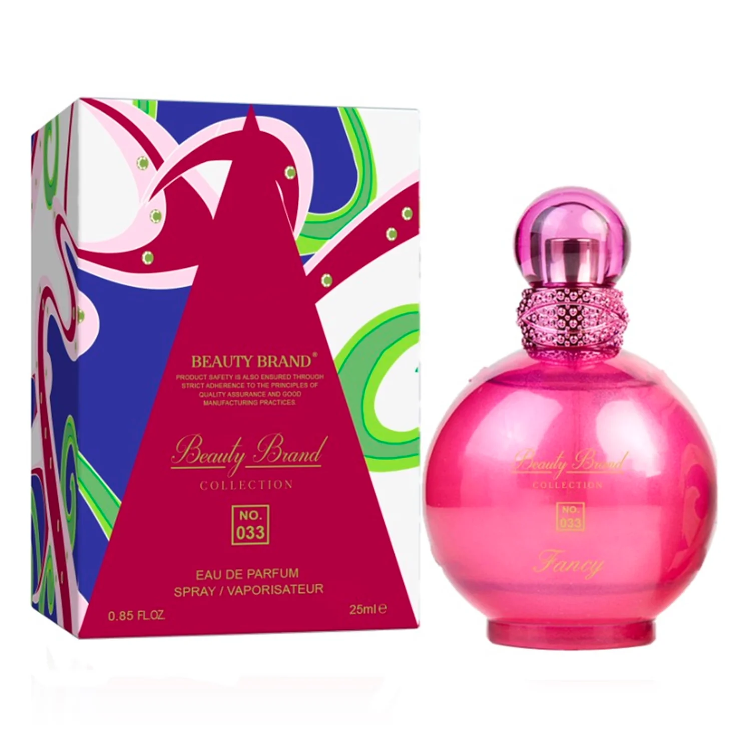 Perfume Beauty Brand 033 Fancy Eau de Parfum Feminino 25ml
