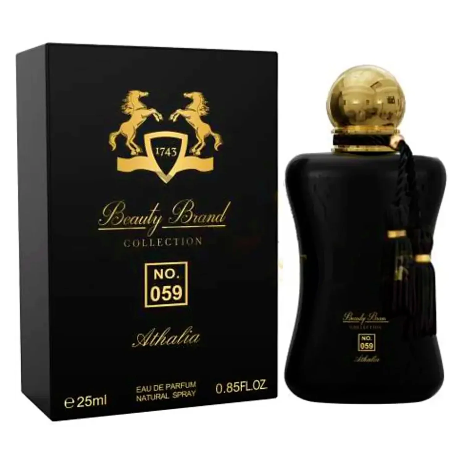 Perfume Beauty Brand Collection N.º 059 Athalia Eau de Parfum Feminino 25ml