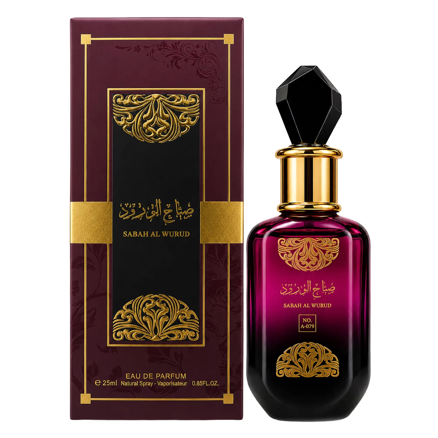 Perfume Beauty Brand Sabah A-079 Al Wurud Eau de Parfum Feminino 25ml