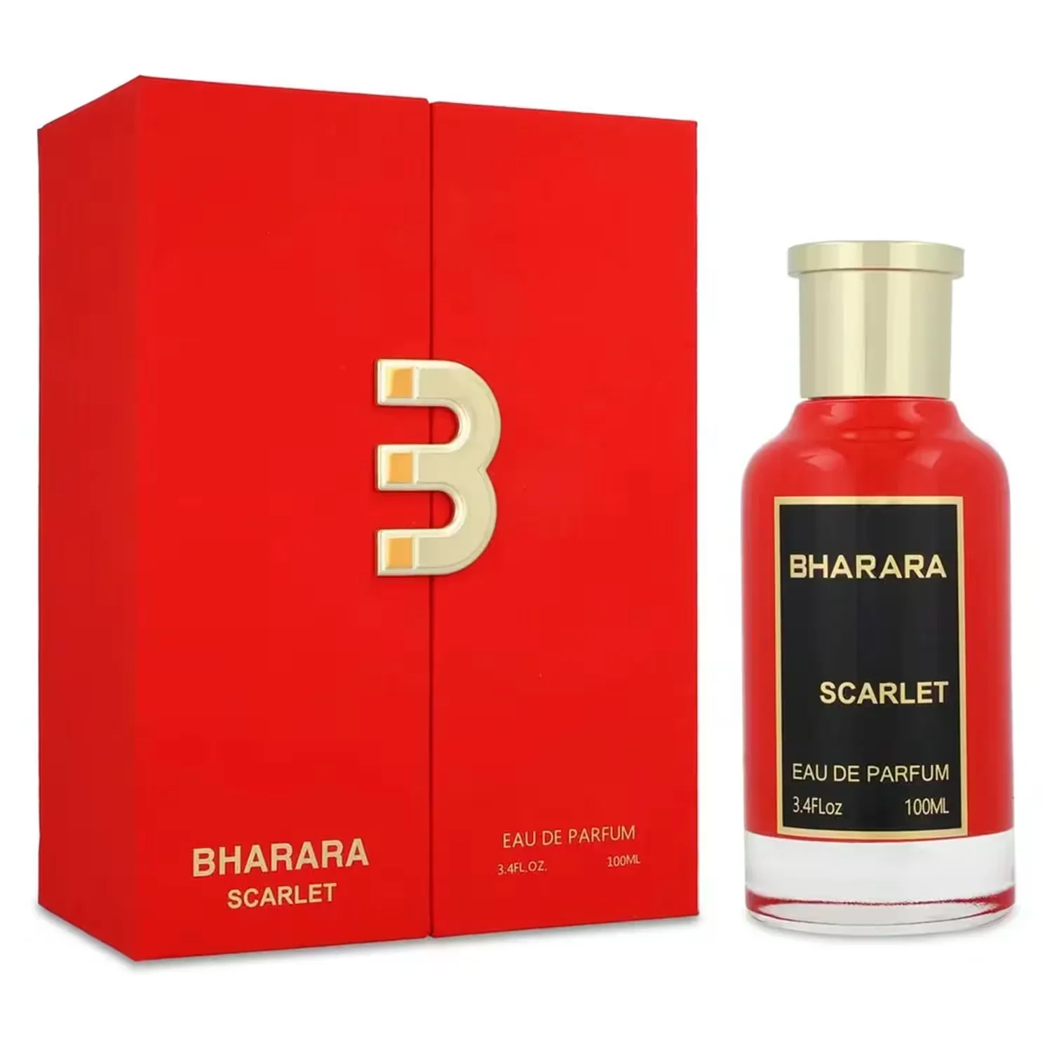 Perfume Bharara Scarlet Eau de Parfum Unissex 100ml
