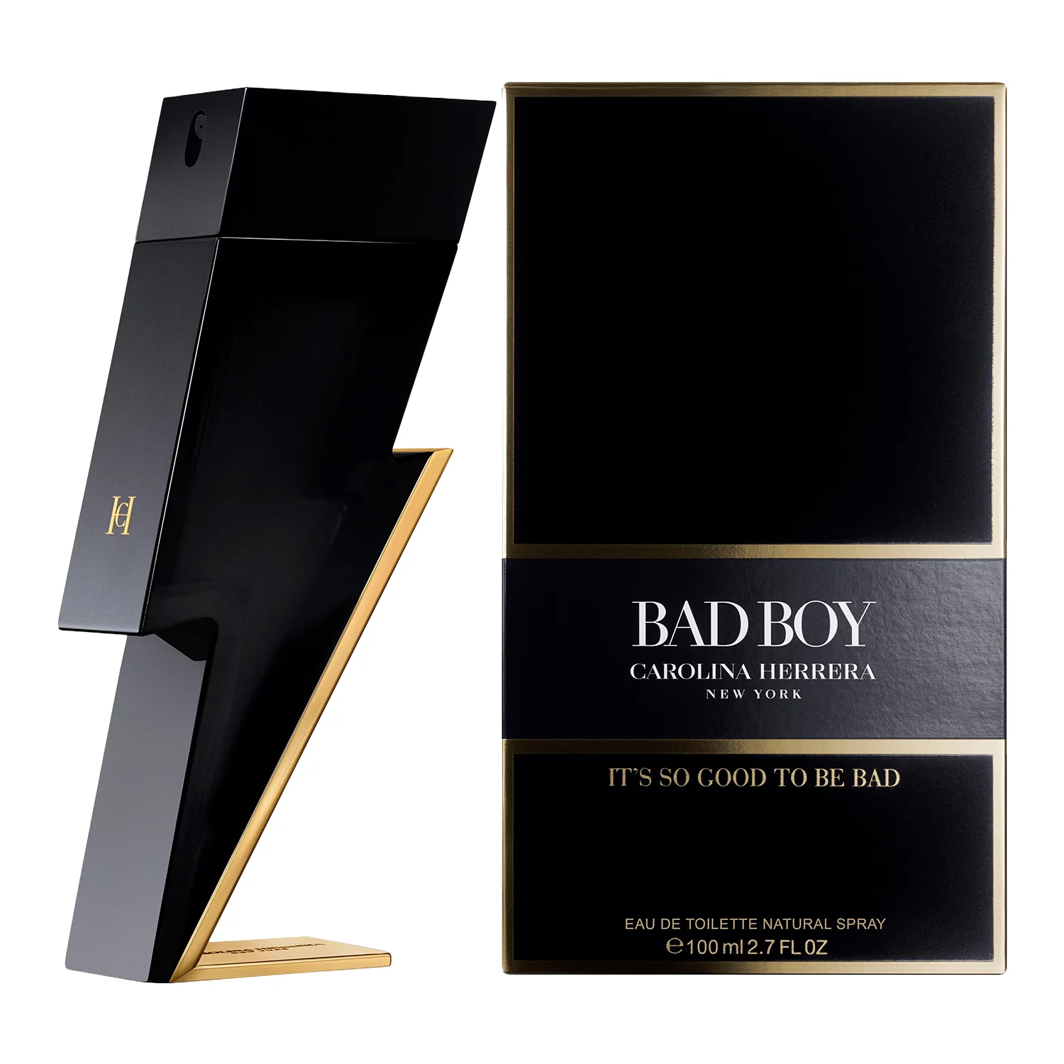 Perfume Carolina Herrera Bad Boy Eau de Toilette Masculino 100ml