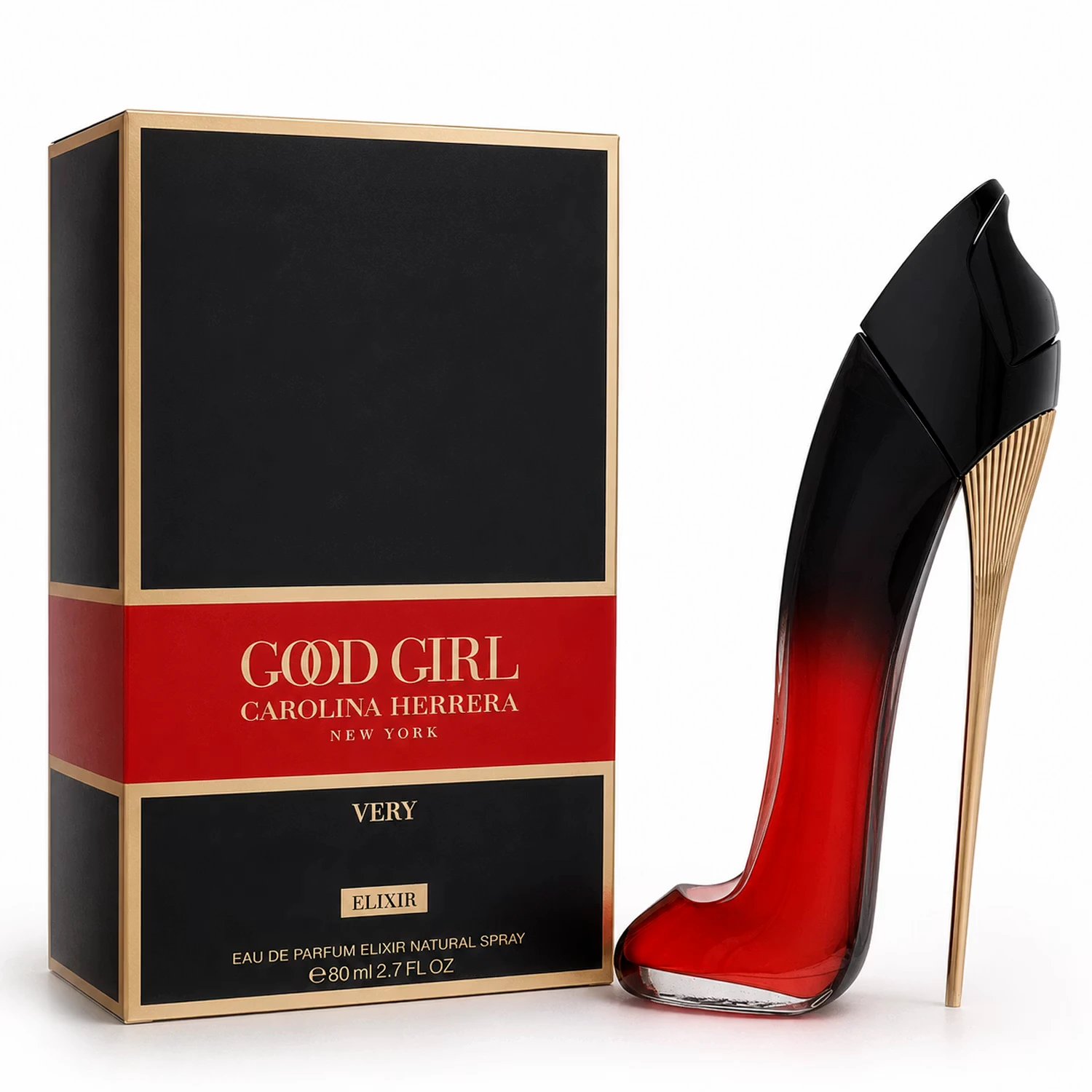 Perfume Carolina Herrera Very Good Girl Elixir Eau de Parfum Feminino 80ml