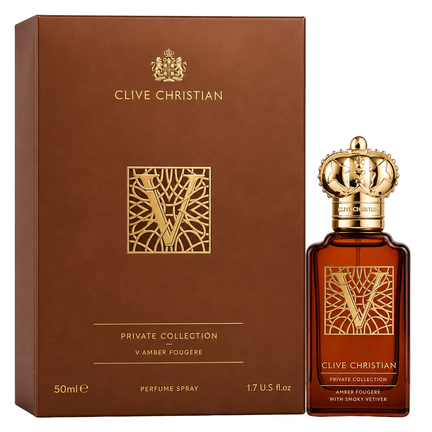 Perfume Clive Christian V Amber Fougere Eau de Parfum Masculino 50ml